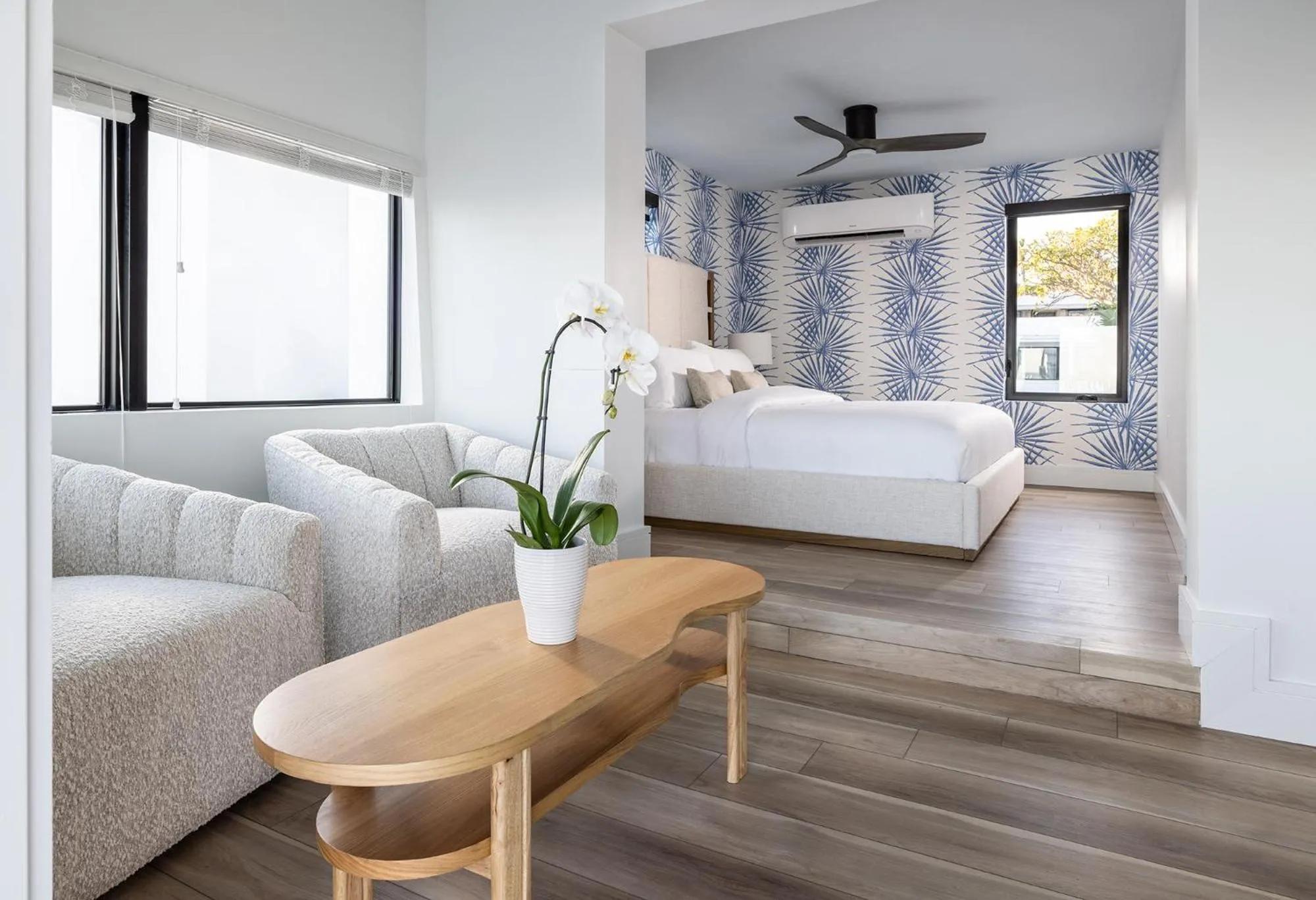 Bed in Pines &amp; Palms Resort