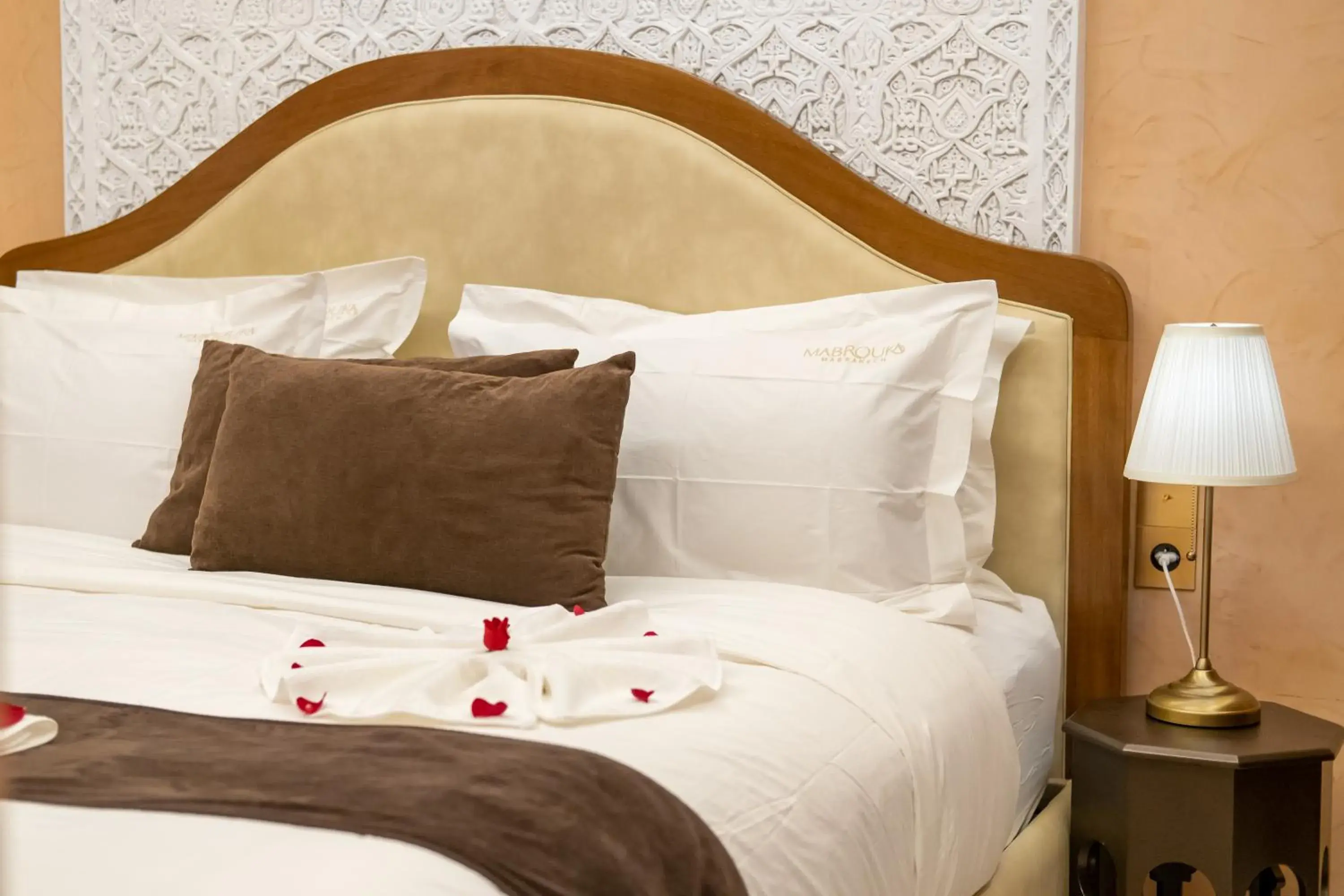 Bed in Riad Mabrouk Bed in Riad Mabrouk