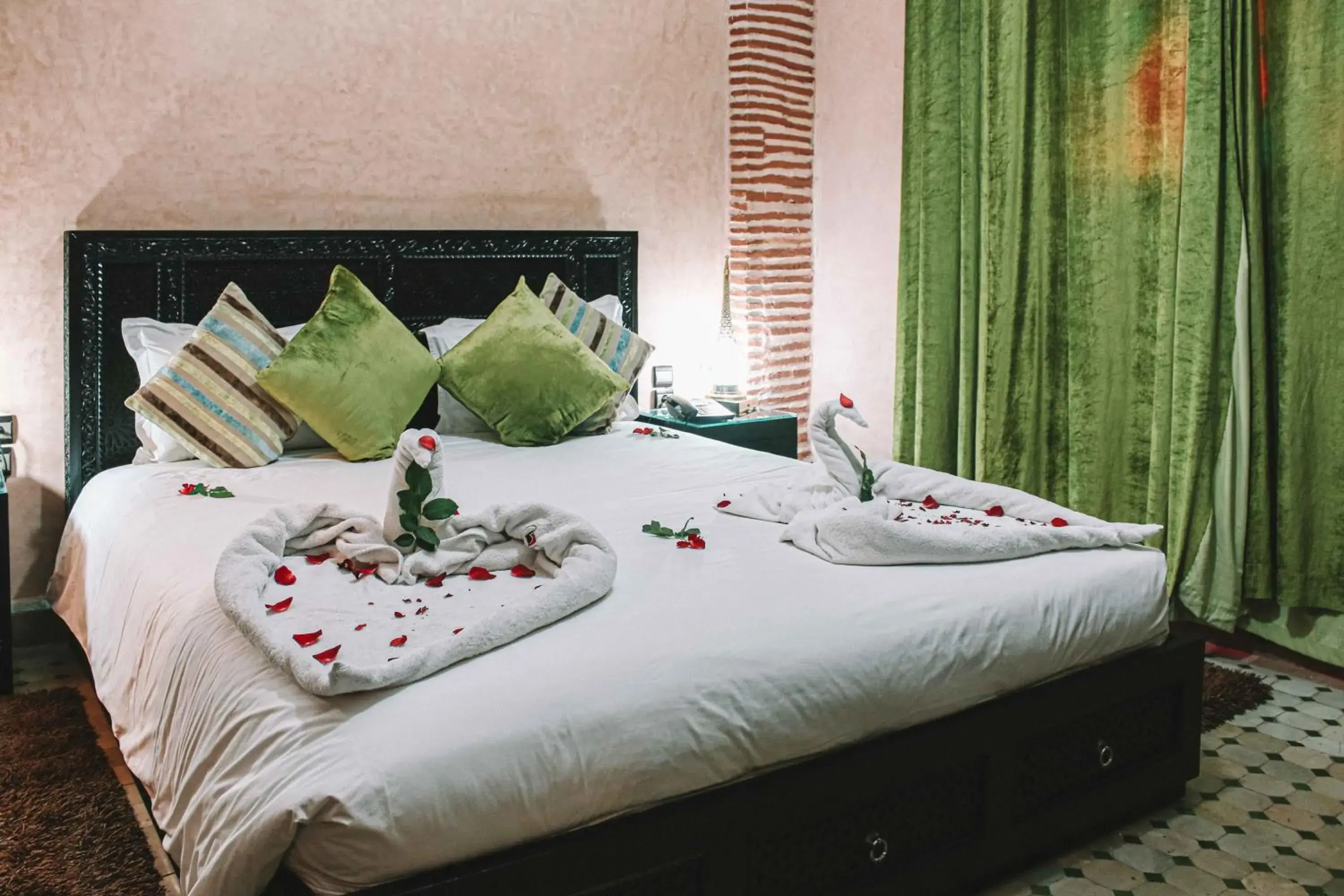 Bed in Riad Mabrouk Bed in Riad Mabrouk