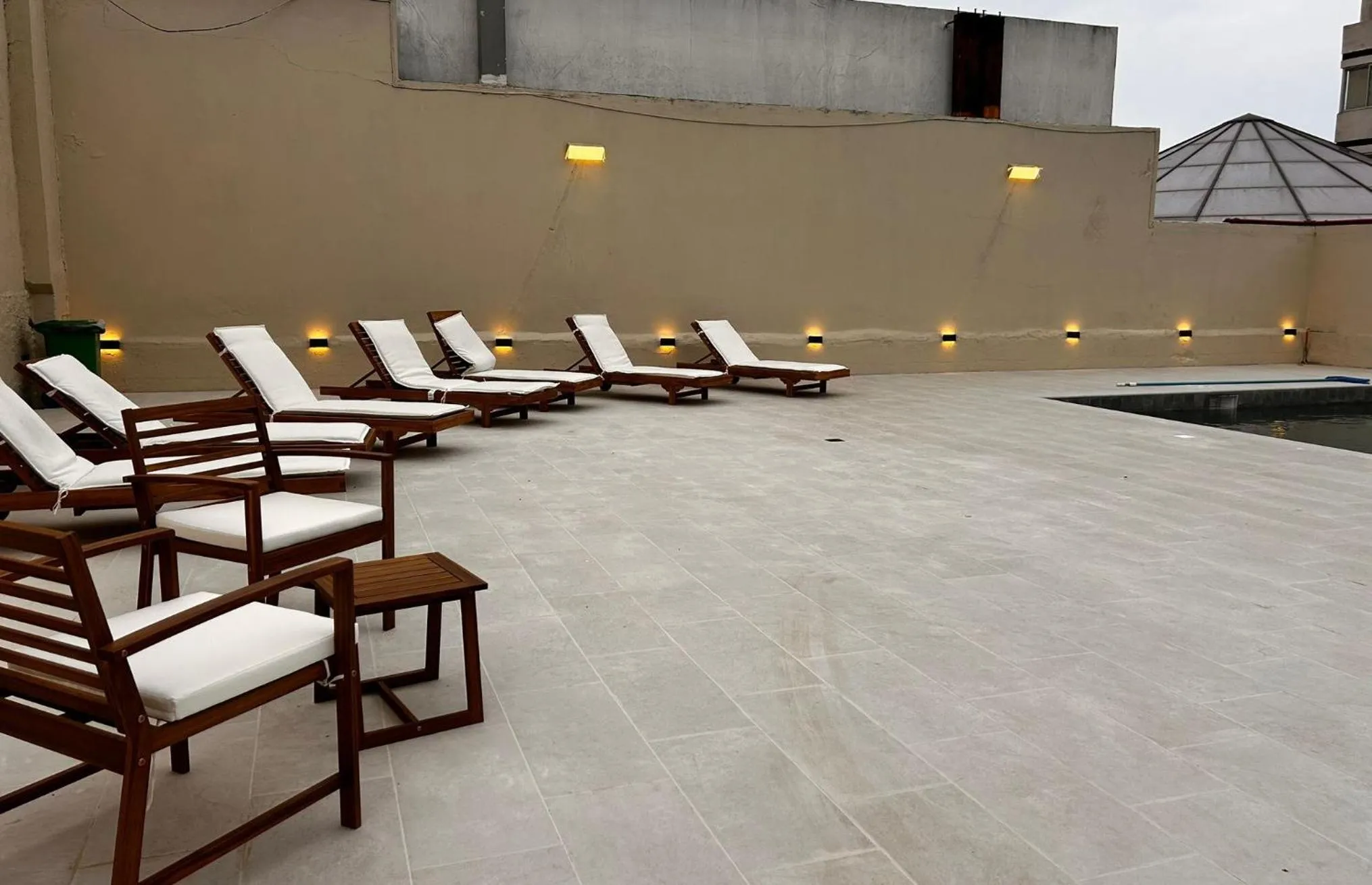 Swimming pool in Hotel Florinda