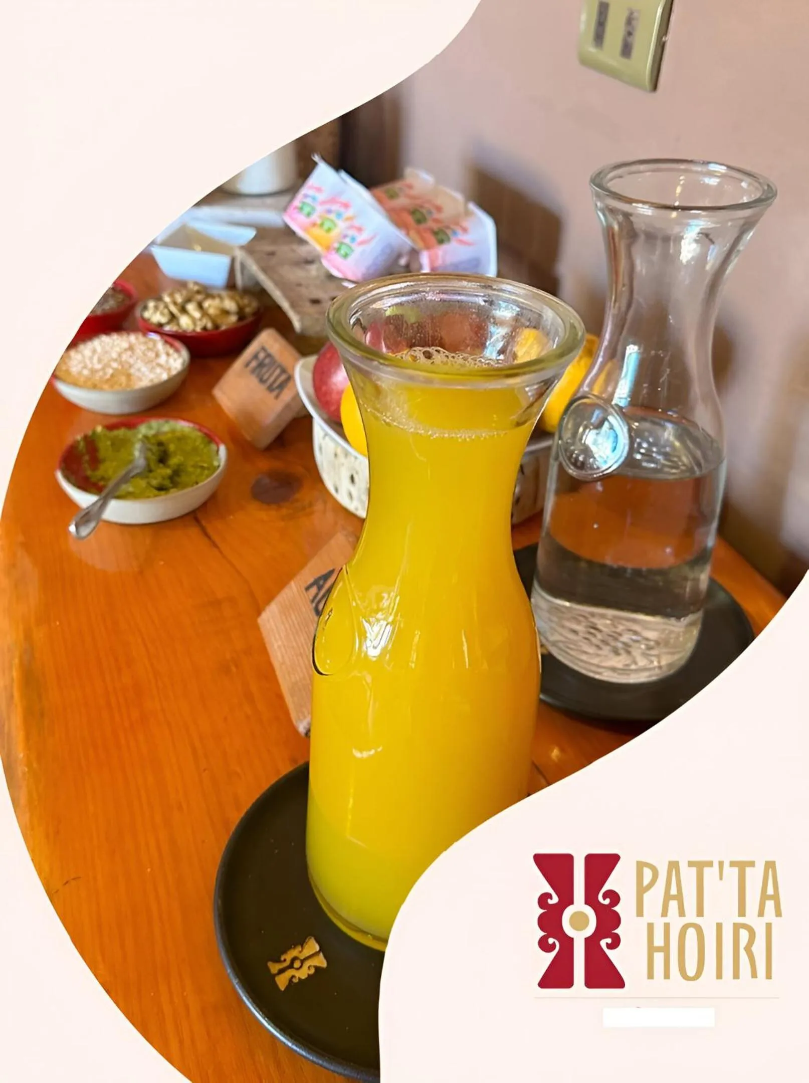 Buffet breakfast in Hotel Pat'ta Hoiri