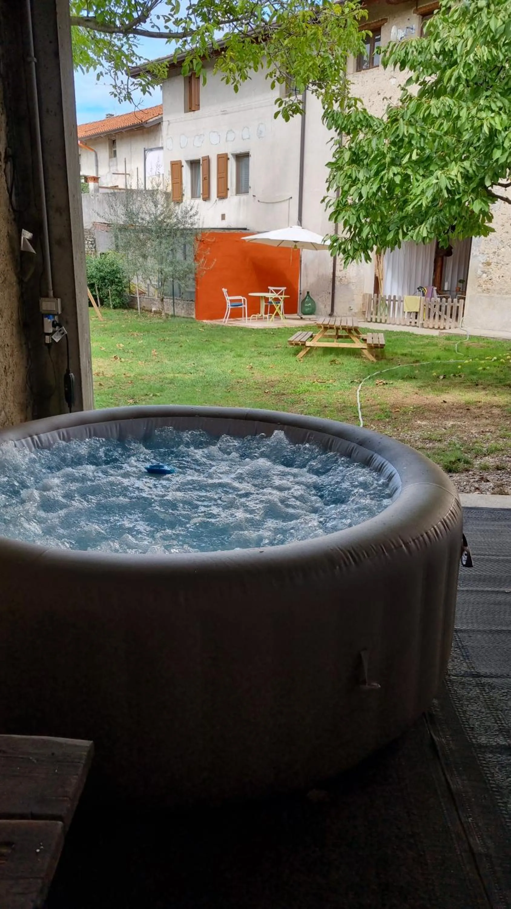 Hot Tub in B&B Karin - Rooms & Breakfast