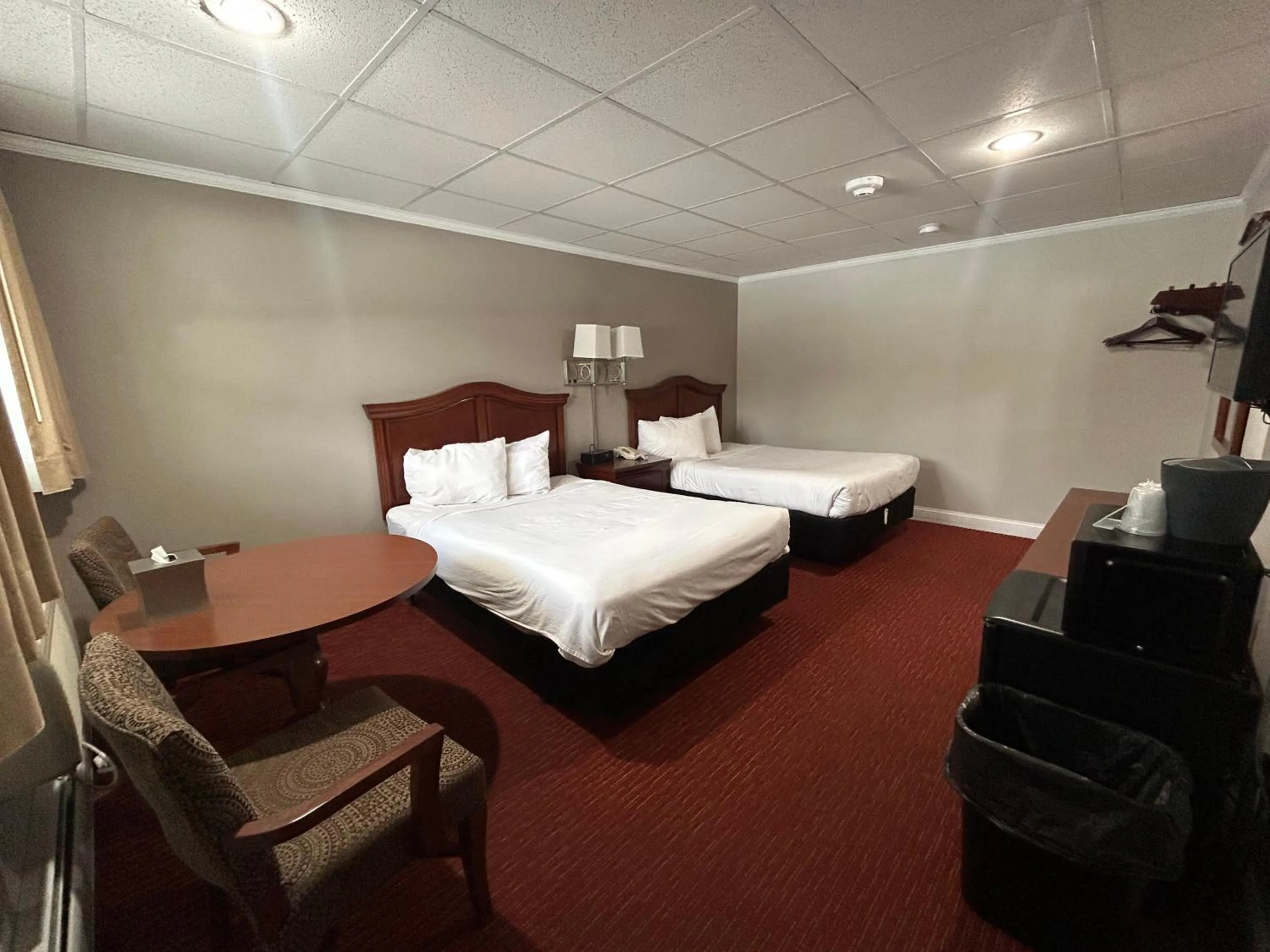 Bed in Golden Gables Inn