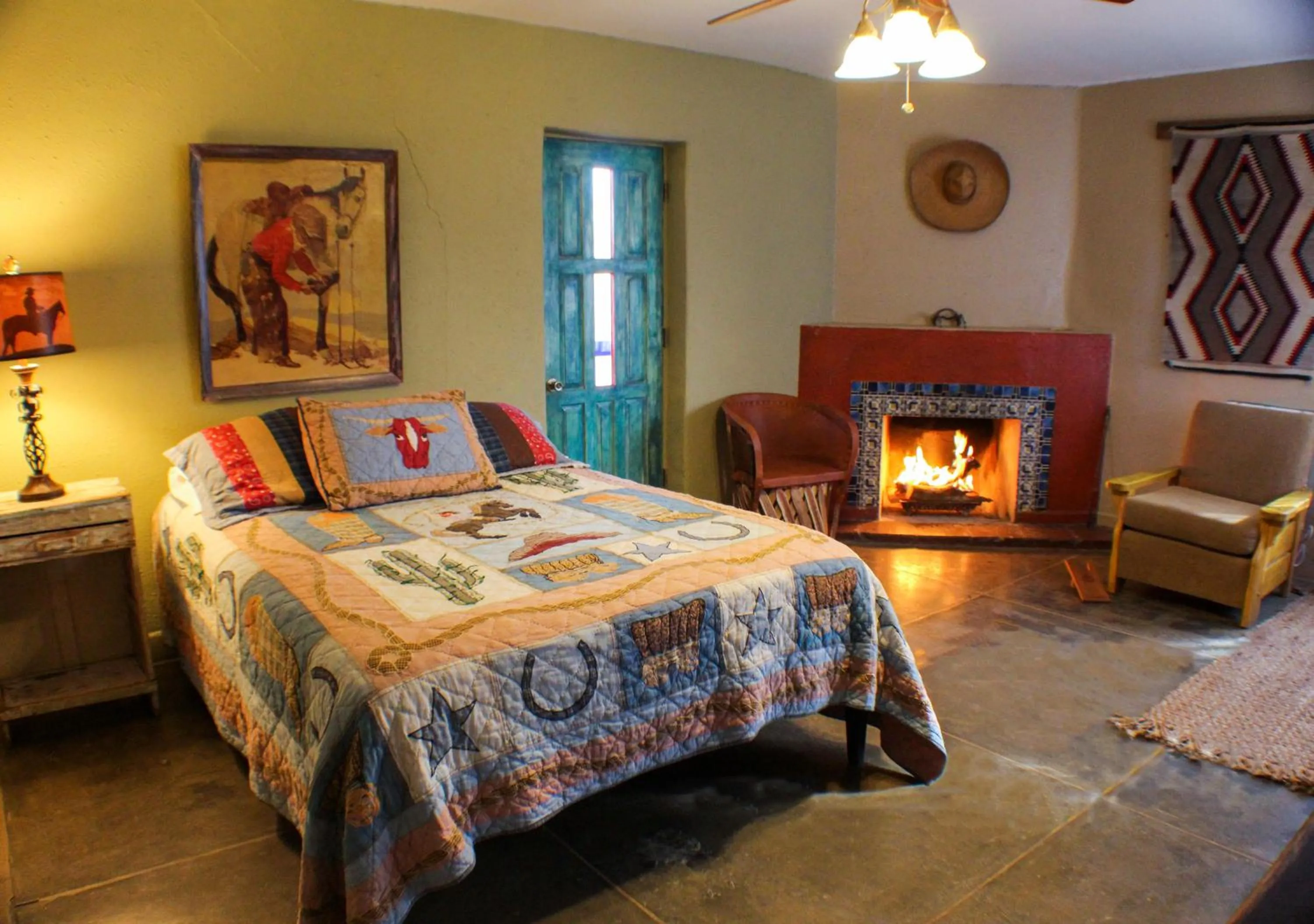 Bedroom, Bed in Rancho de la Osa Guest Ranch