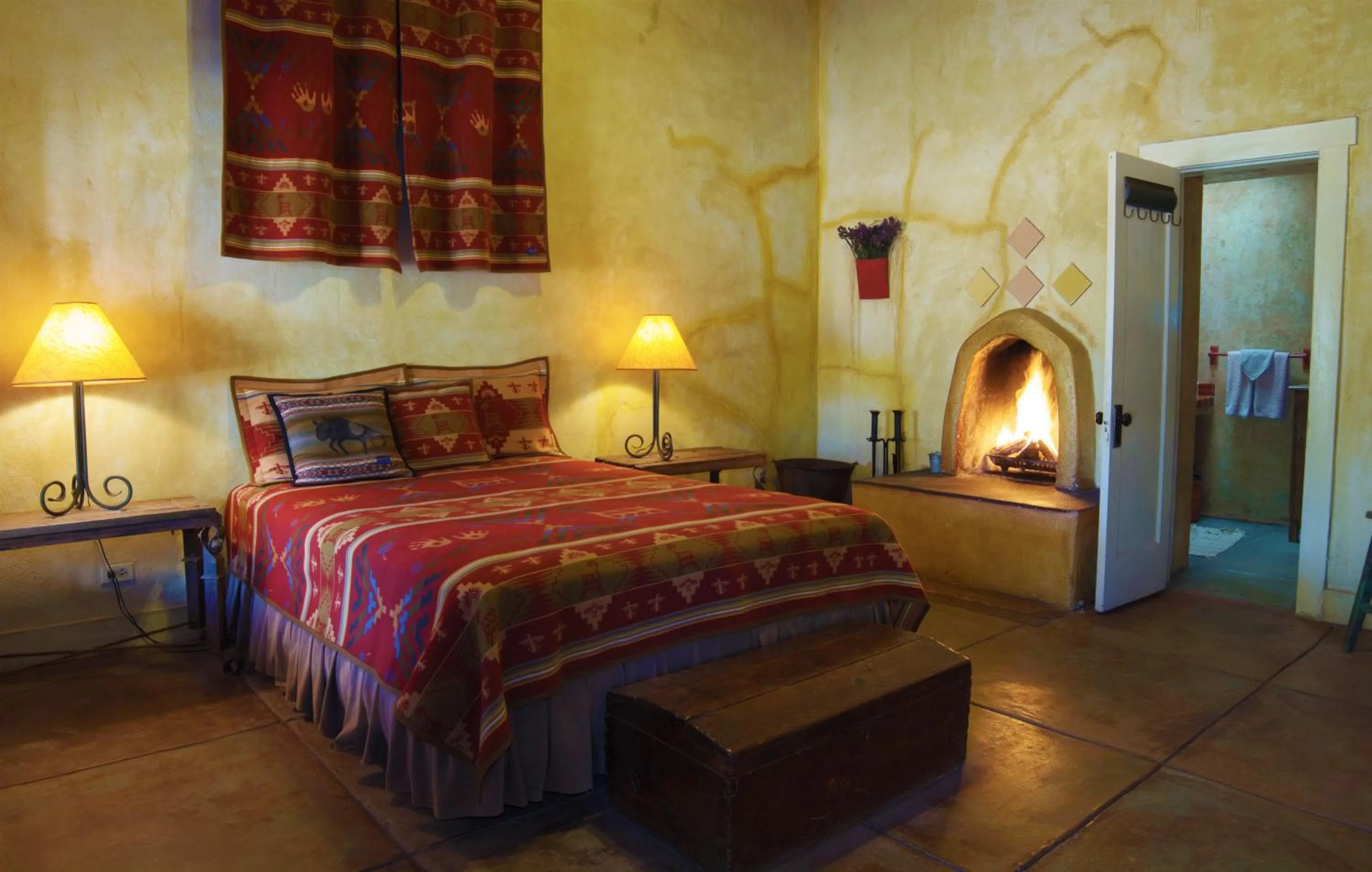Bedroom, Bed in Rancho de la Osa Guest Ranch