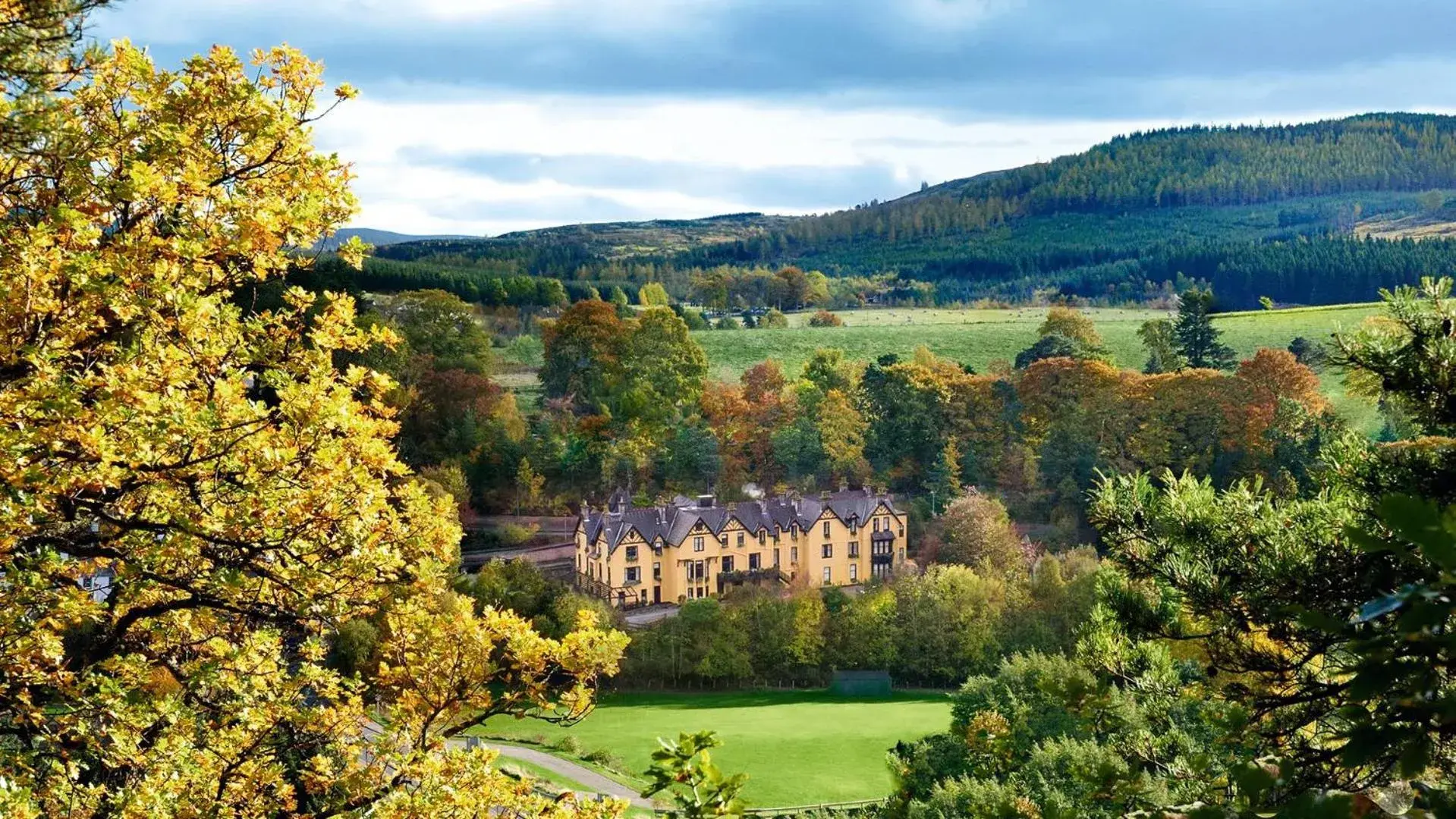 Property building in Craigellachie Hotel of Speyside Property building in Craigellachie Hotel of Speyside