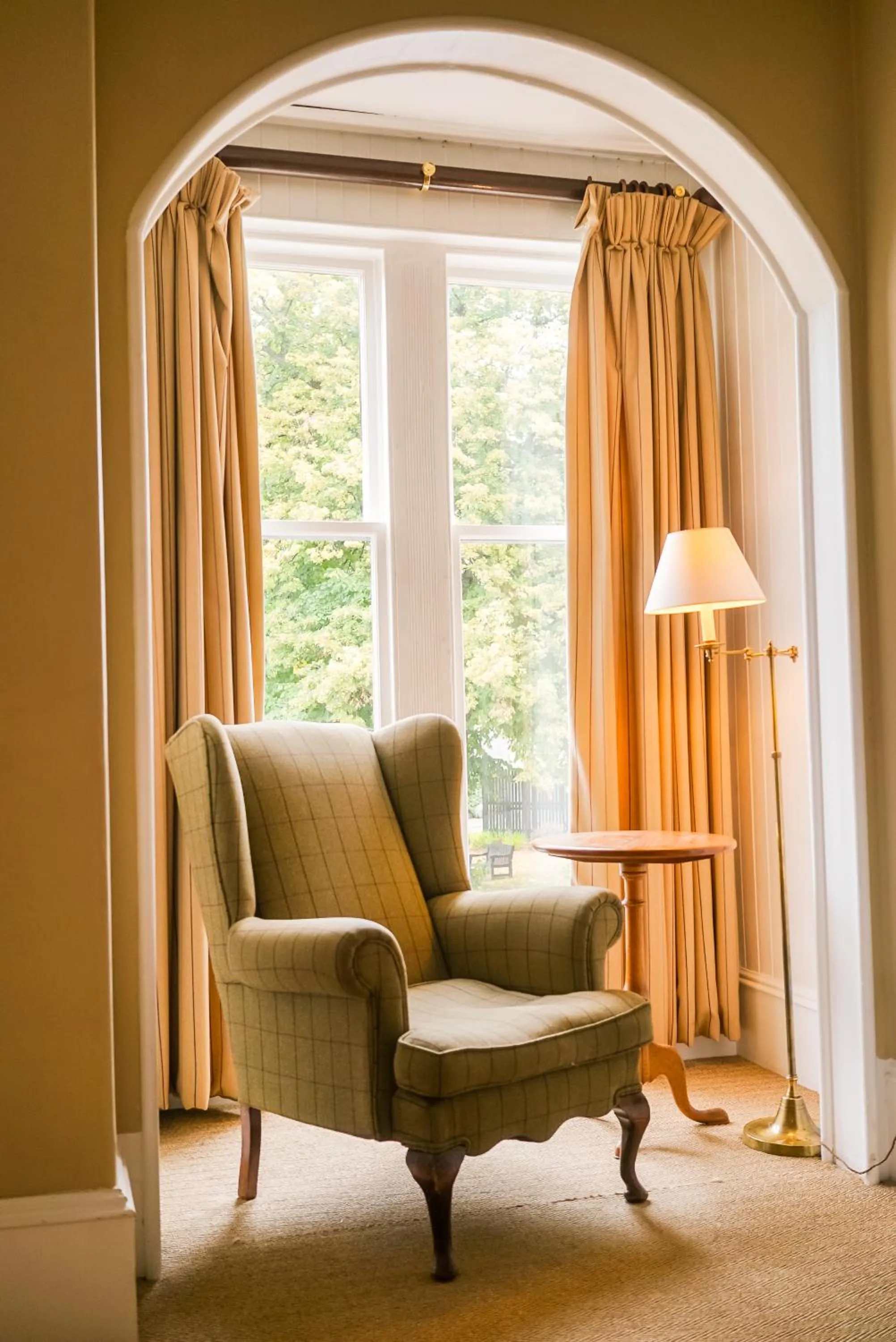Library in Craigellachie Hotel of Speyside