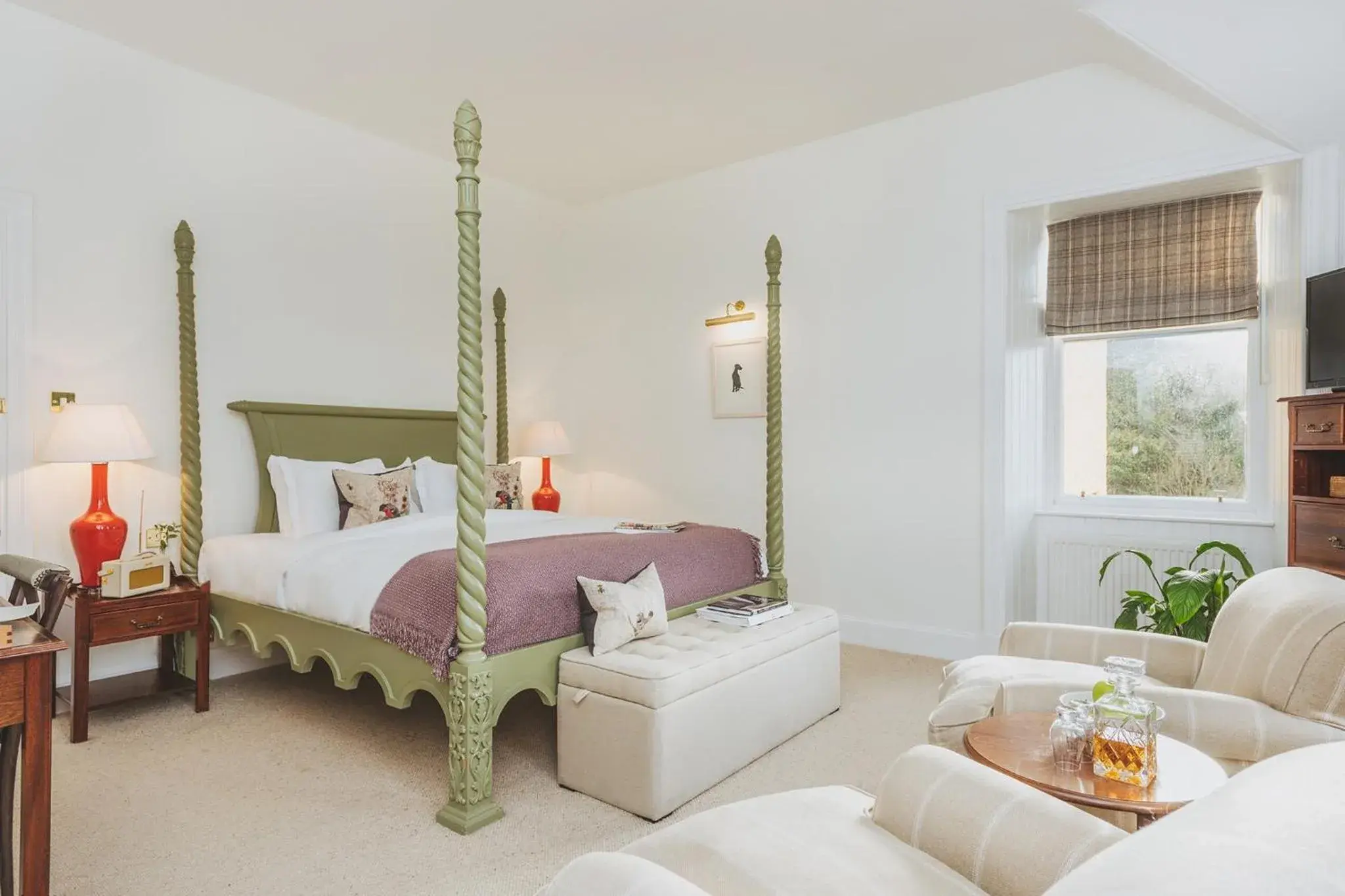 Bedroom, Bed in Craigellachie Hotel of Speyside Bedroom, Bed in Craigellachie Hotel of Speyside