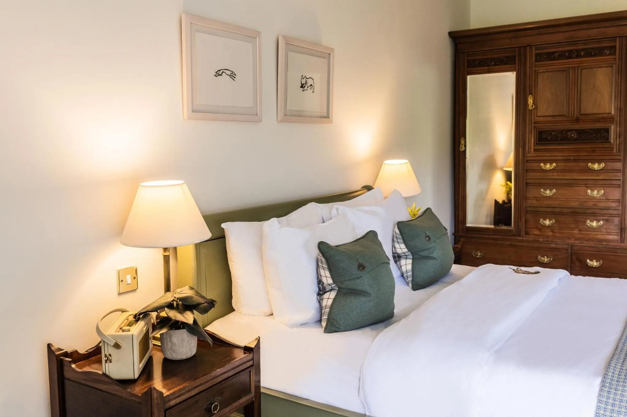 Bed in Craigellachie Hotel of Speyside