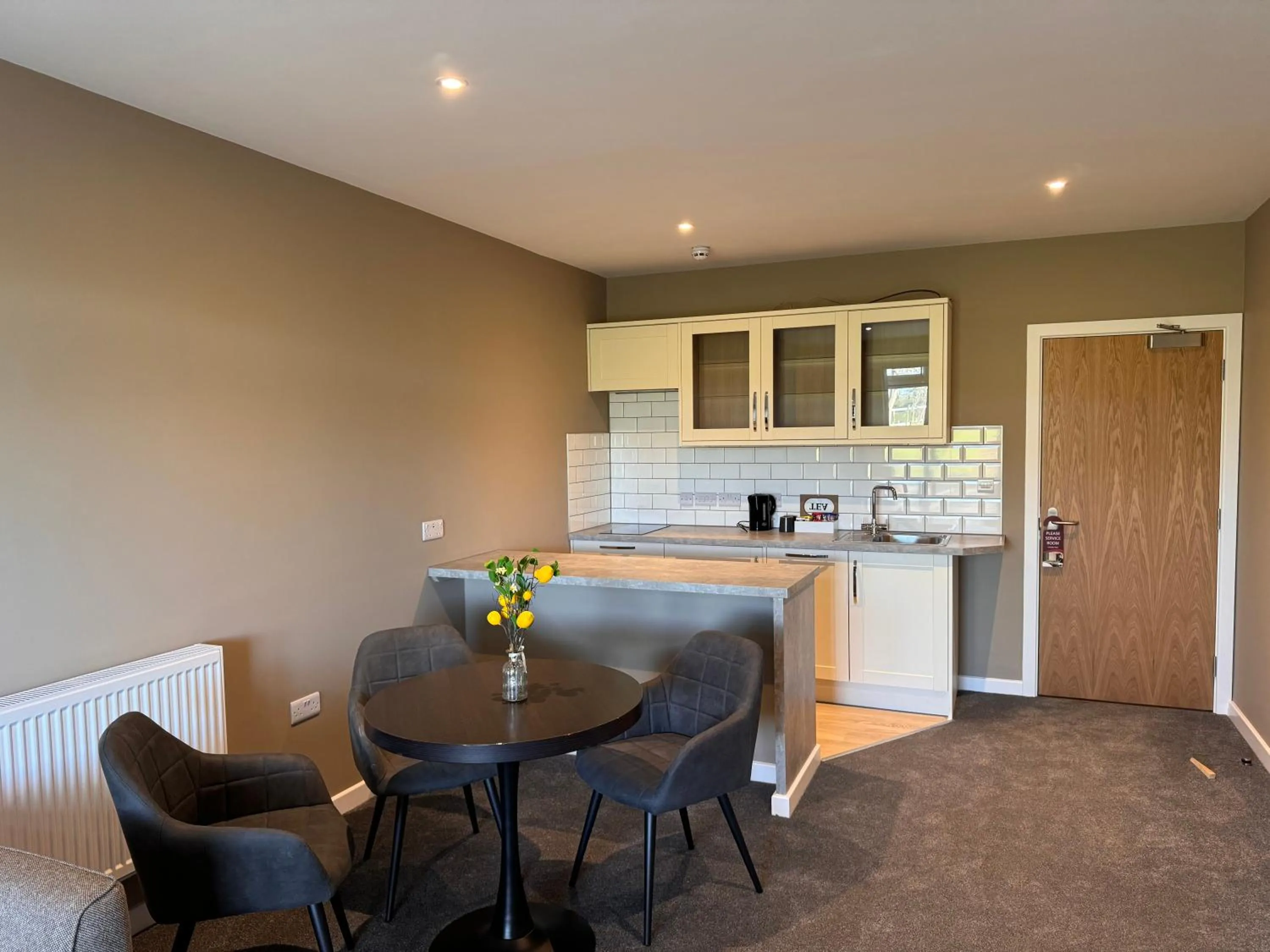 Kitchen or kitchenette in South Lawn Hotel