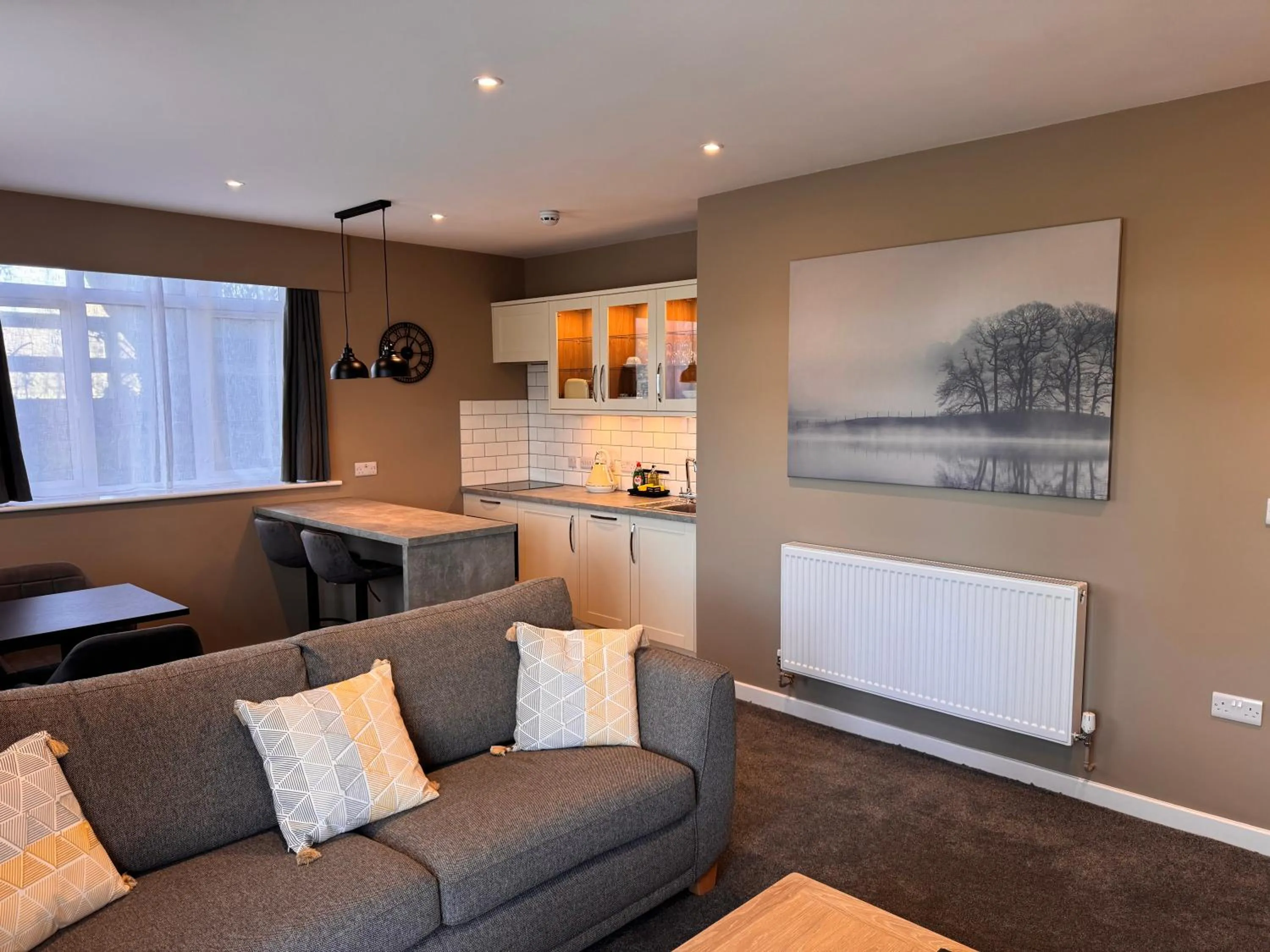 Kitchen or kitchenette in South Lawn Hotel