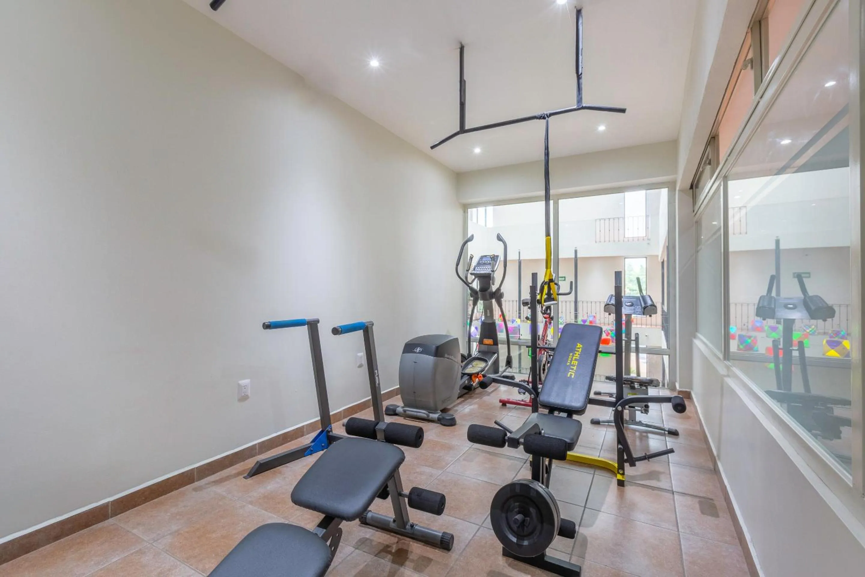 Fitness centre/facilities in Capital O Oaxaca Guest Hotel