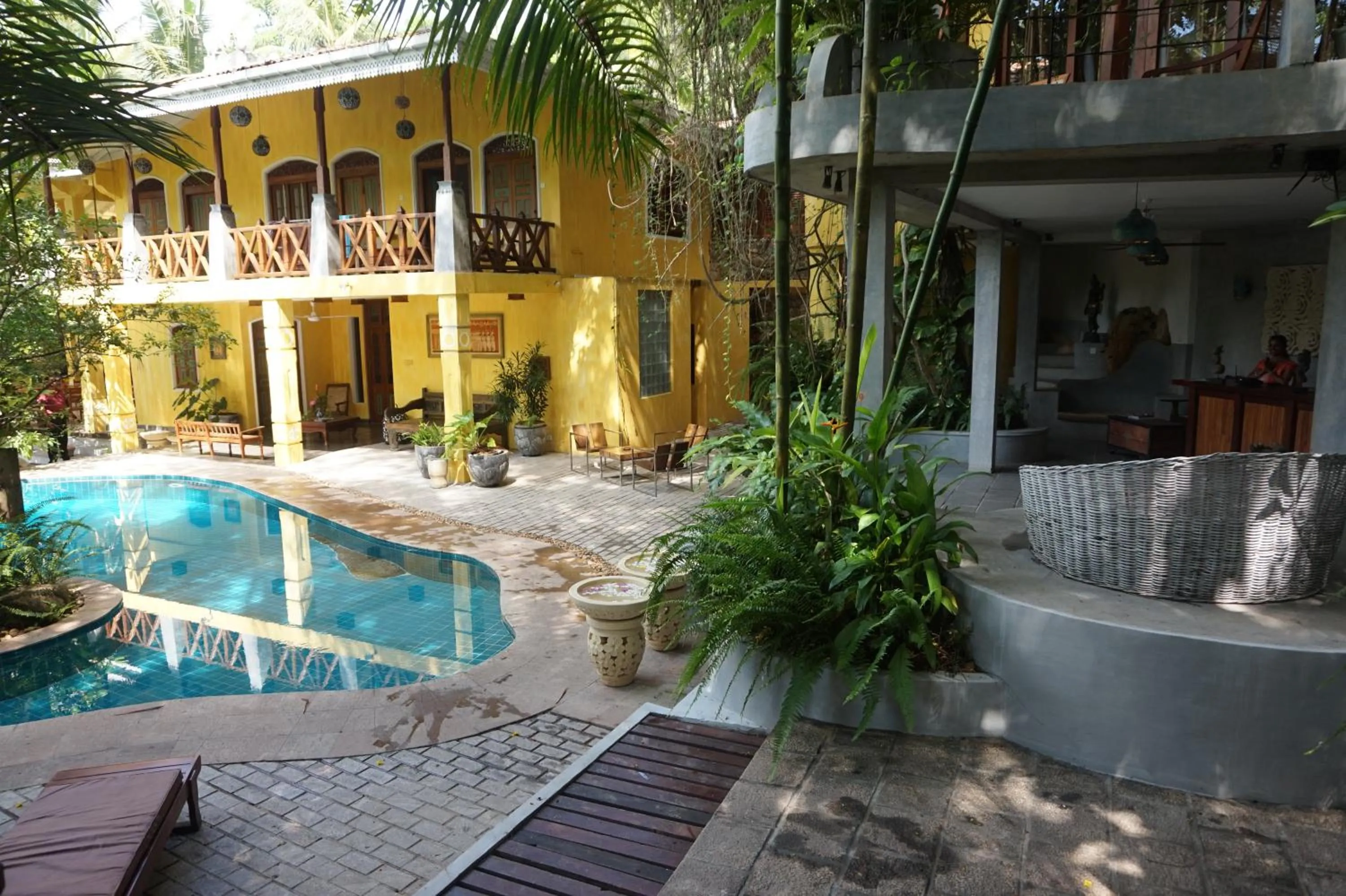 Swimming pool in Thambapanni Retreat
