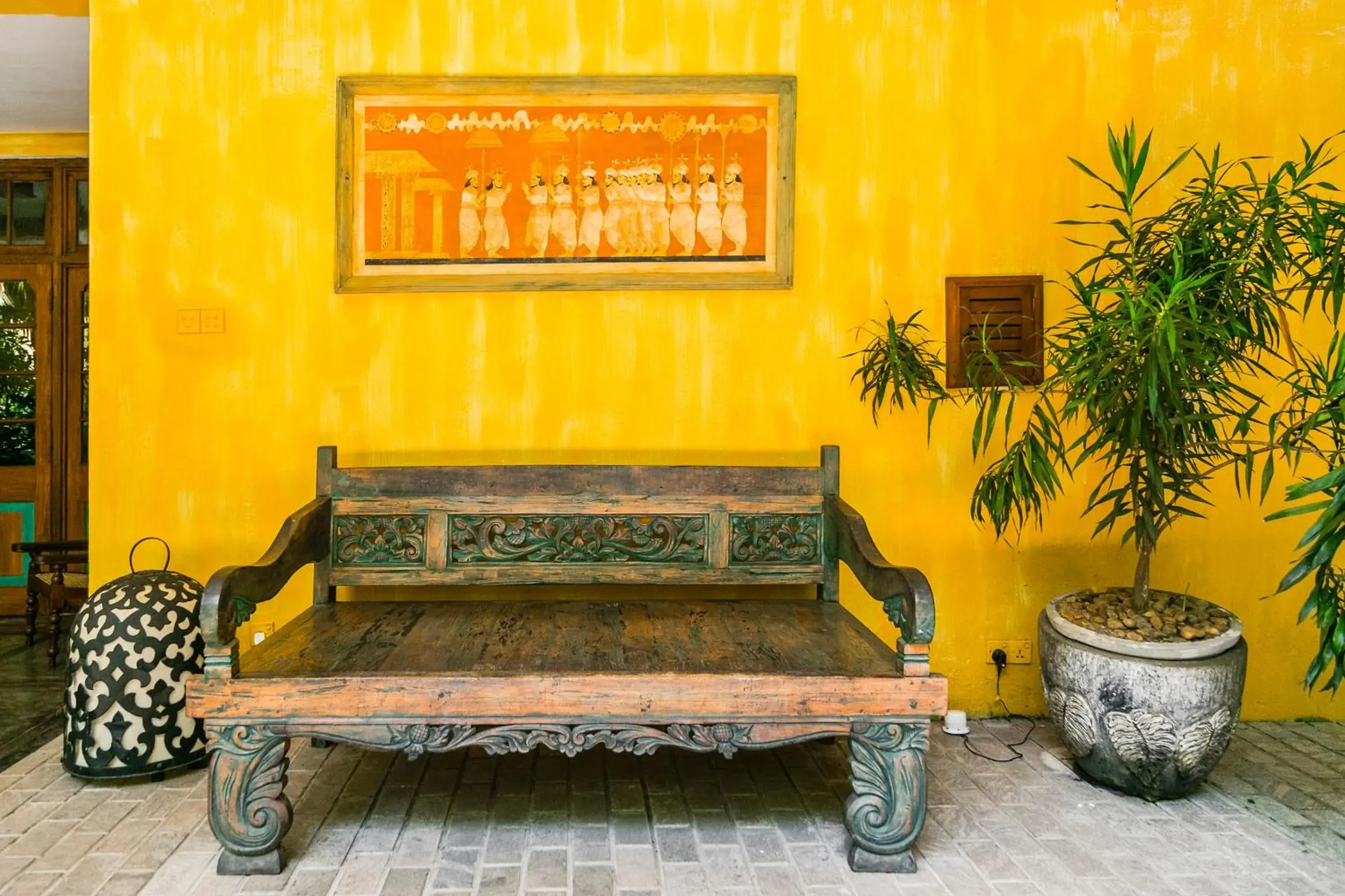 Lobby or reception in Thambapanni Retreat Lobby or reception in Thambapanni Retreat