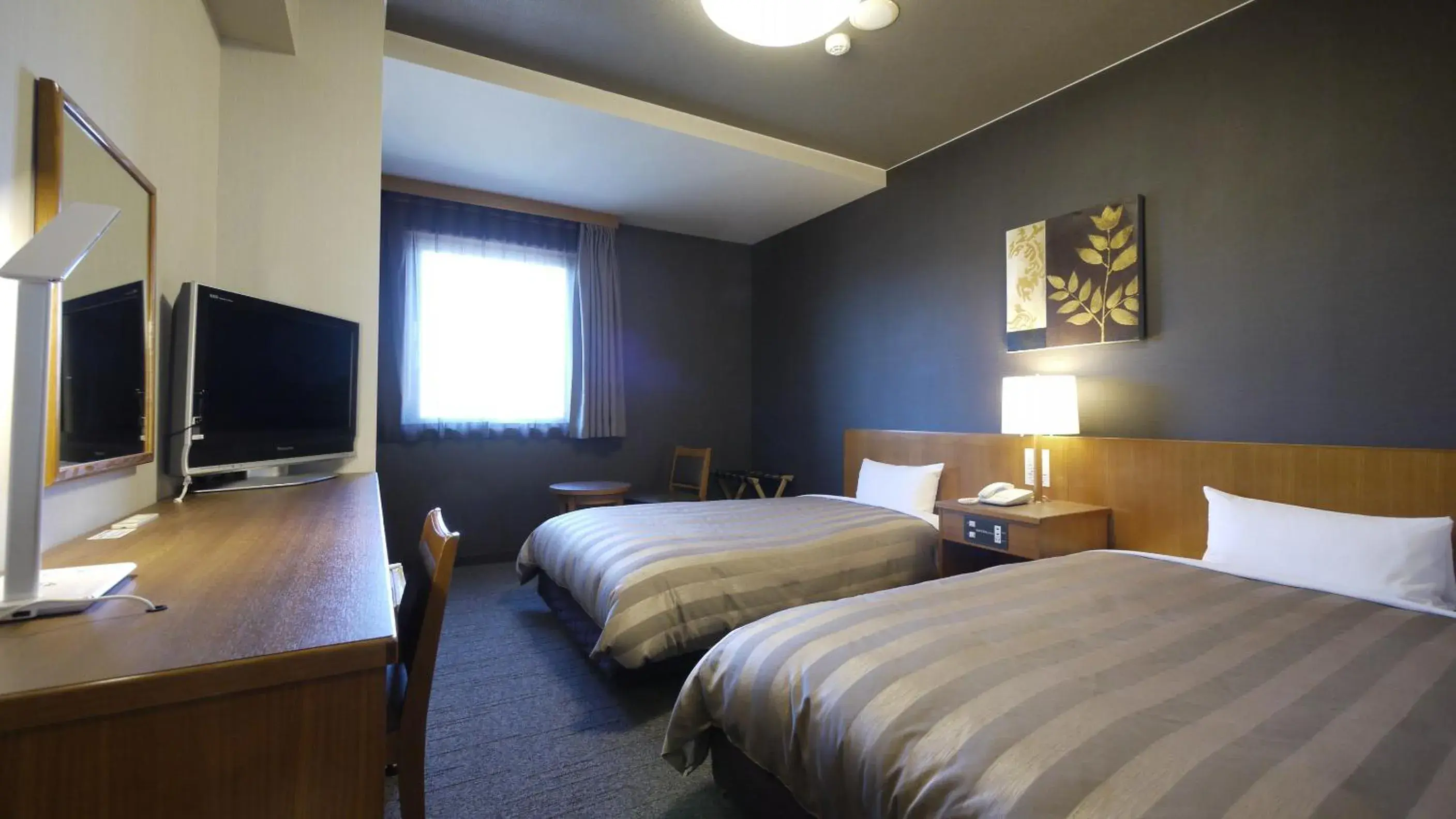 Photo of the whole room, Bed in Hotel Route-Inn Shin Gotemba Inter -Kokudo 246 gou- Photo of the whole room, Bed in Hotel Route-Inn Shin Gotemba Inter -Kokudo 246 gou-