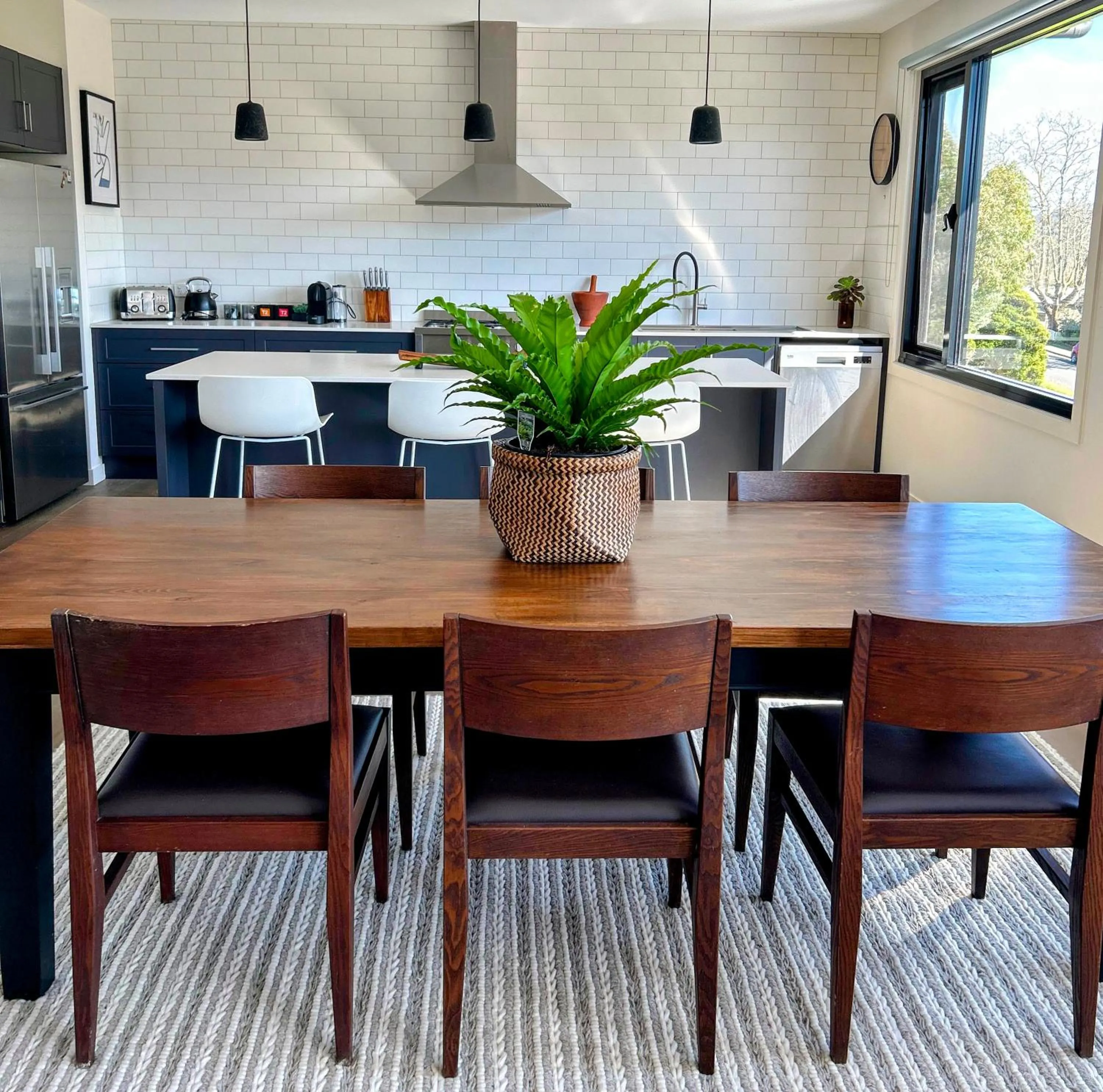 Dining area in Brooklands Apartments