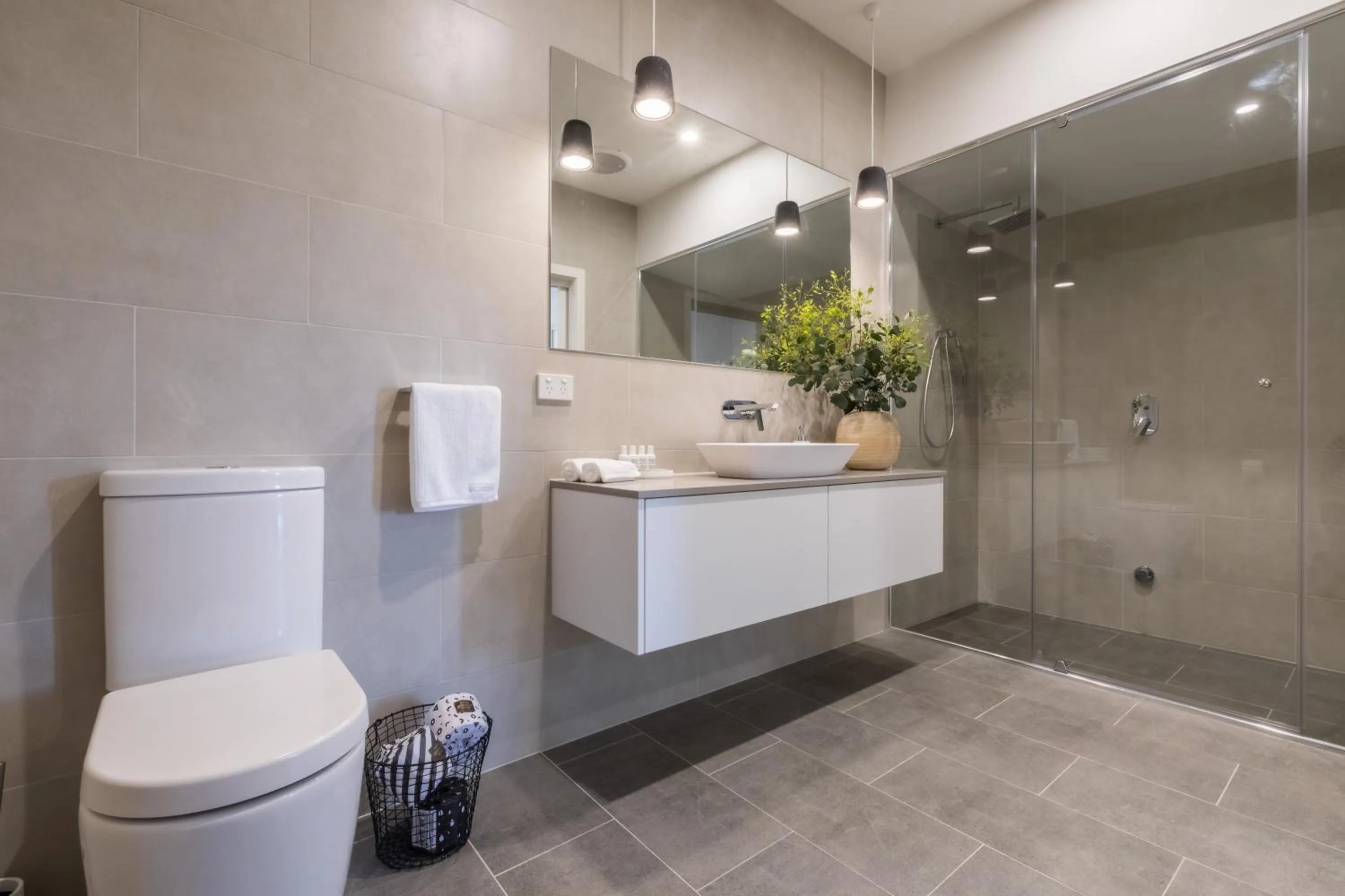 Bathroom in Brooklands Apartments