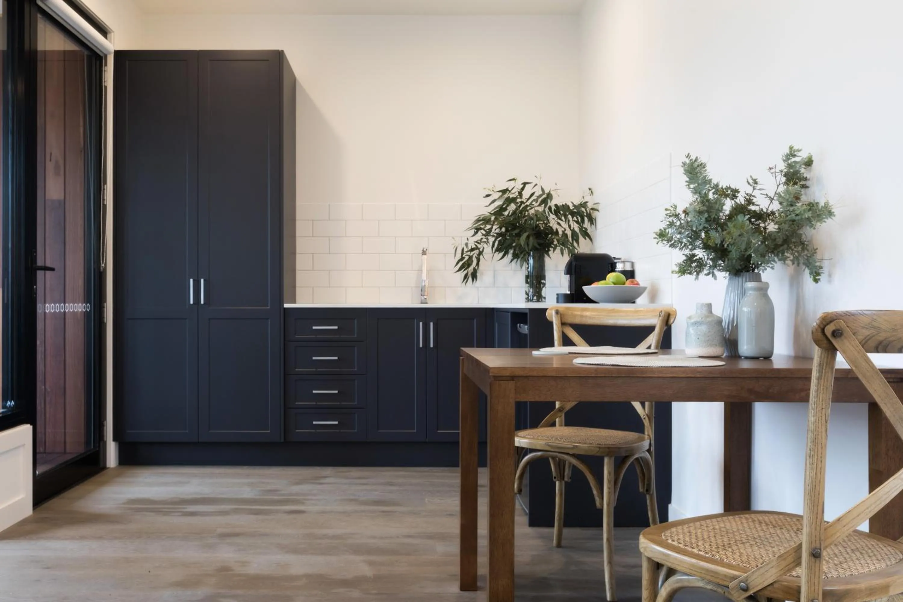 Kitchen or kitchenette in Brooklands Apartments