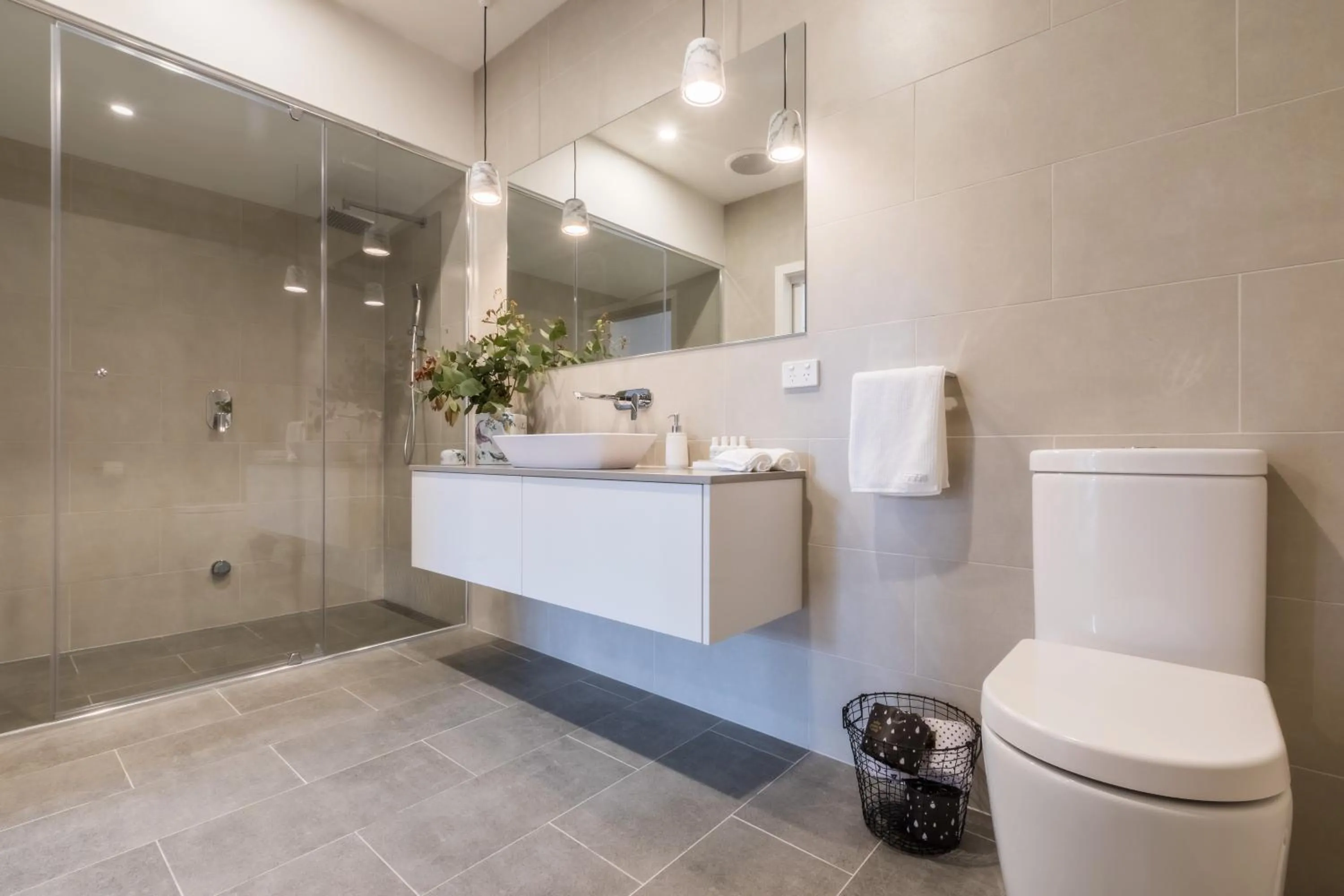 Bathroom in Brooklands Apartments