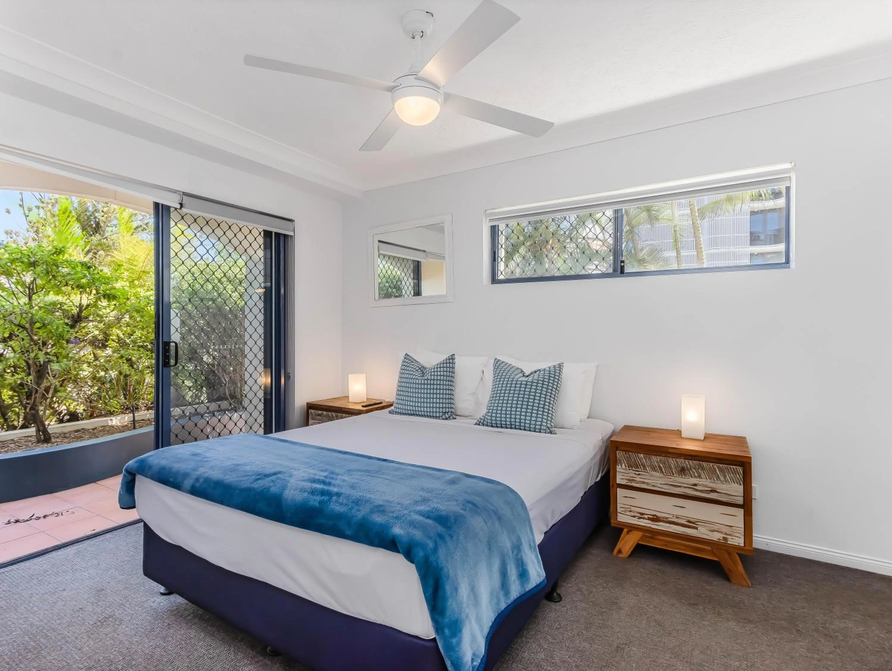 Bed in Bella Mare Coolangatta Beachside Apartments