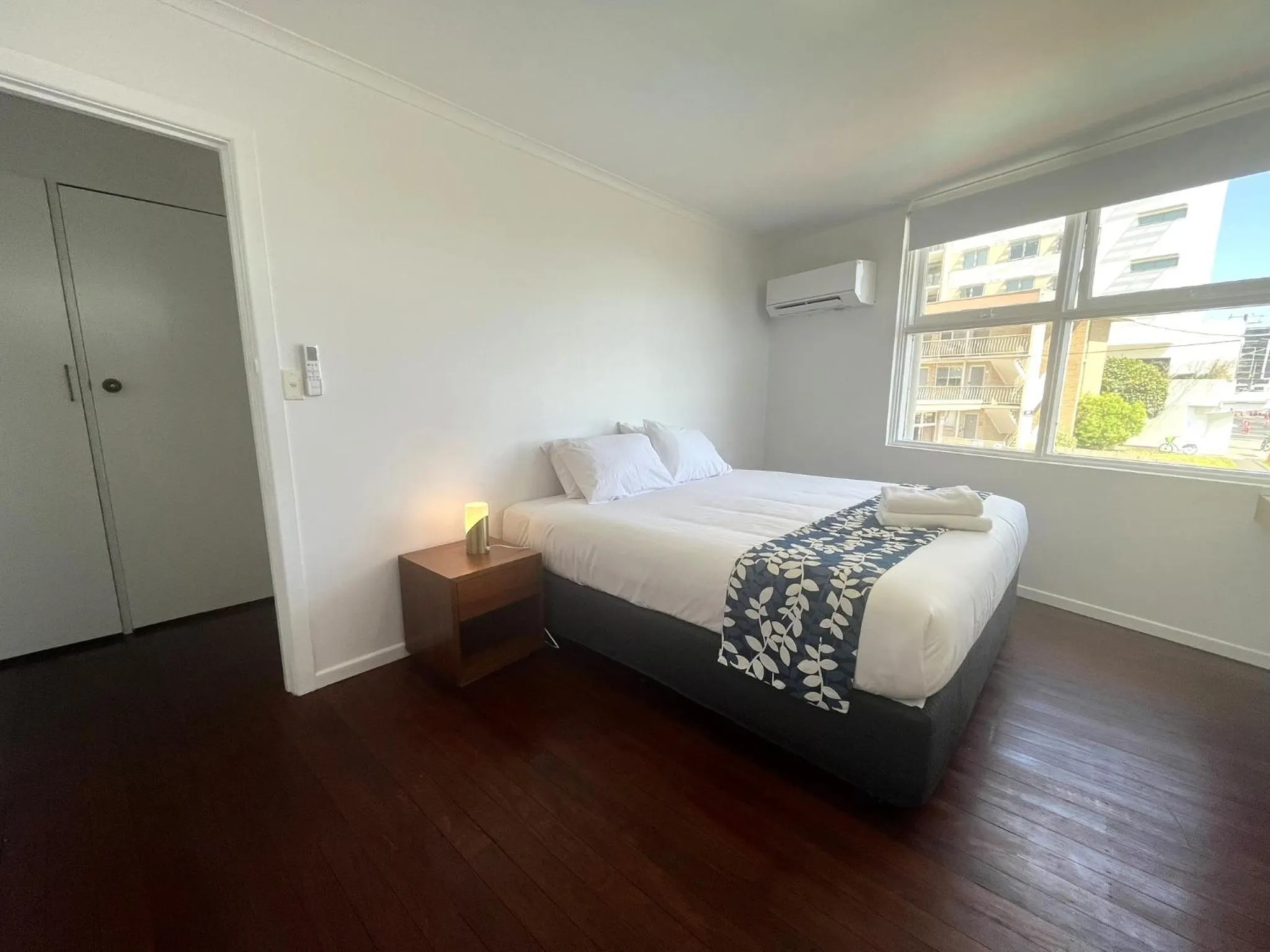 Bed in Tropicana Motel