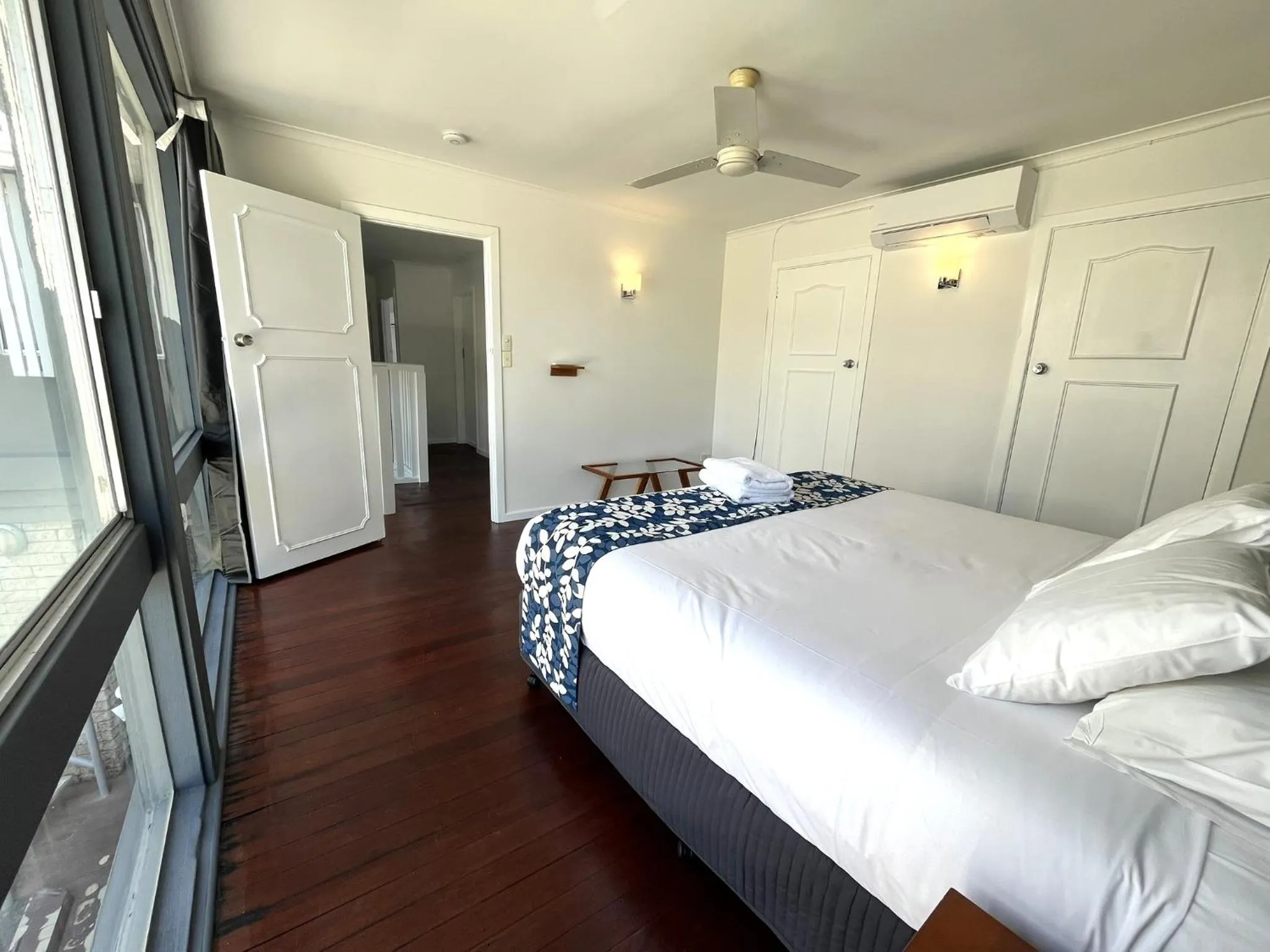 Bed in Tropicana Motel