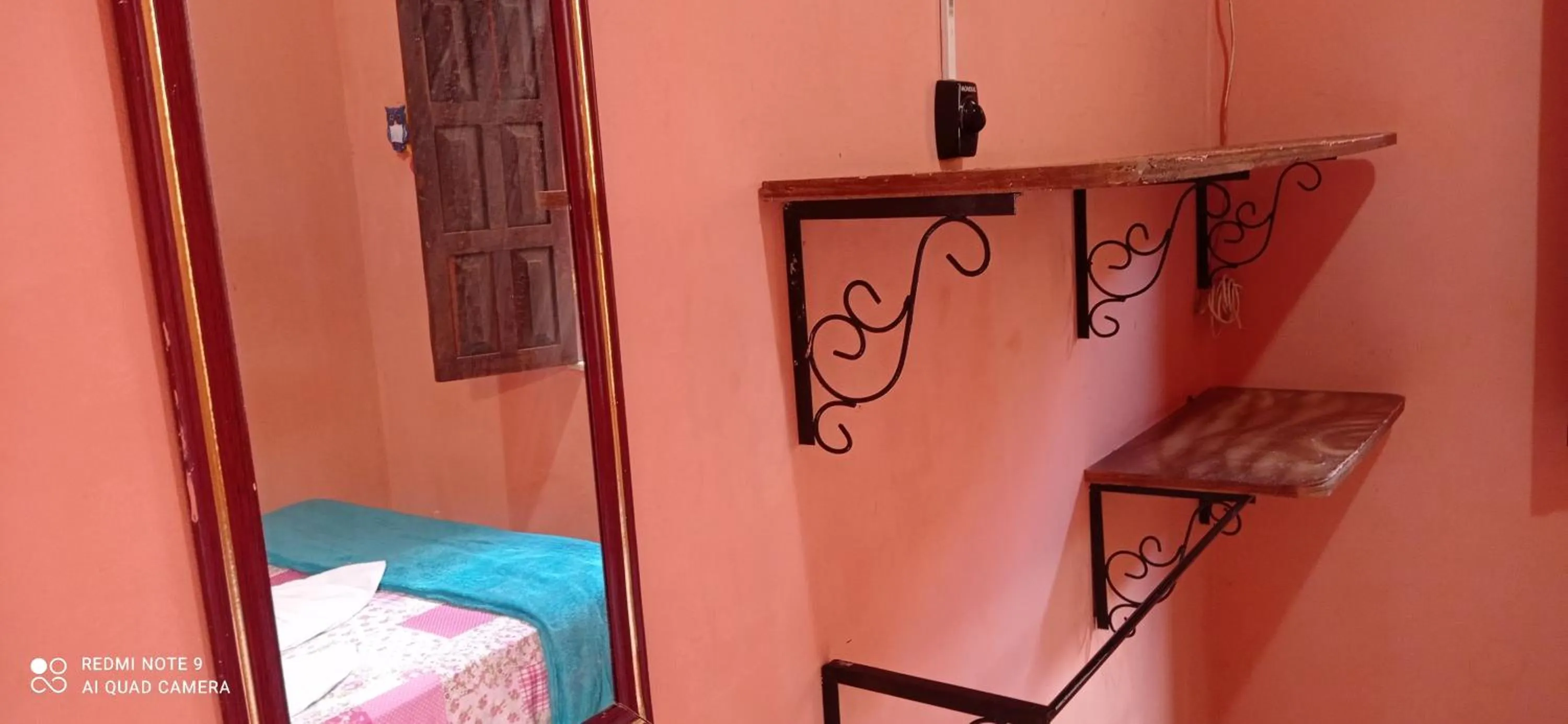 Bed in Pousada Labarca