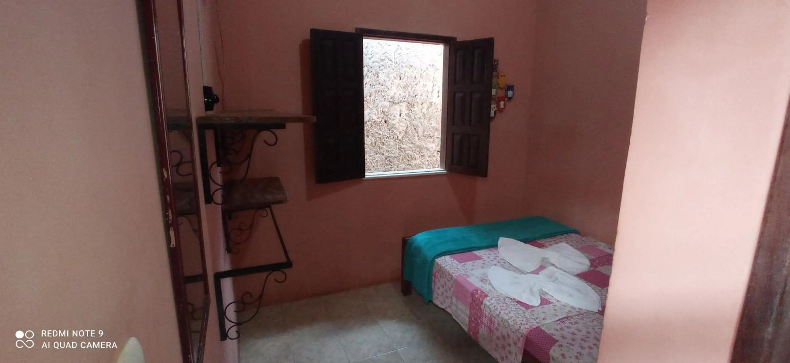 Bed in Pousada Labarca