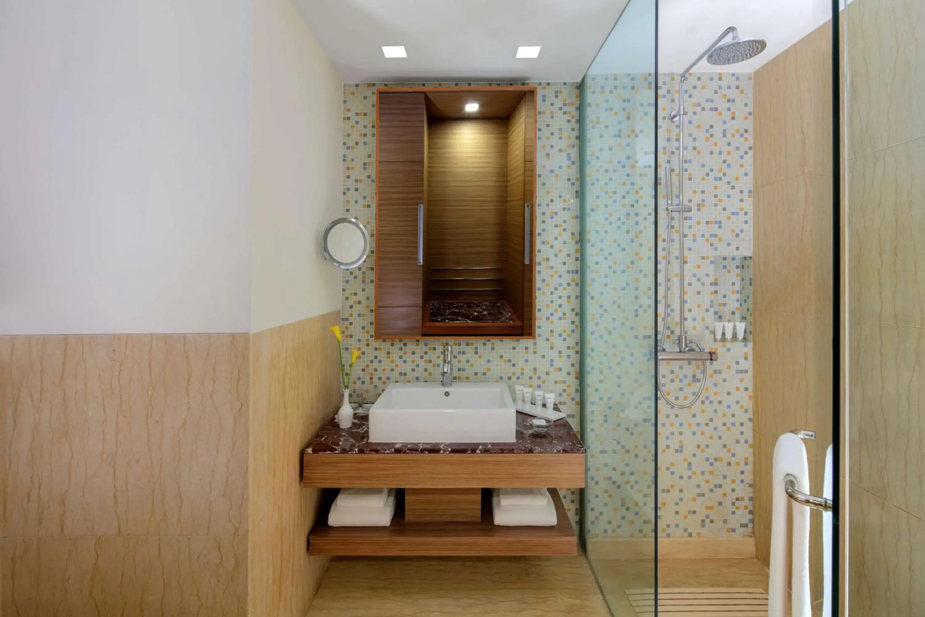Bathroom, Bed in Radisson Gurugram Udyog Vihar Bathroom, Bed in Radisson Gurugram Udyog Vihar