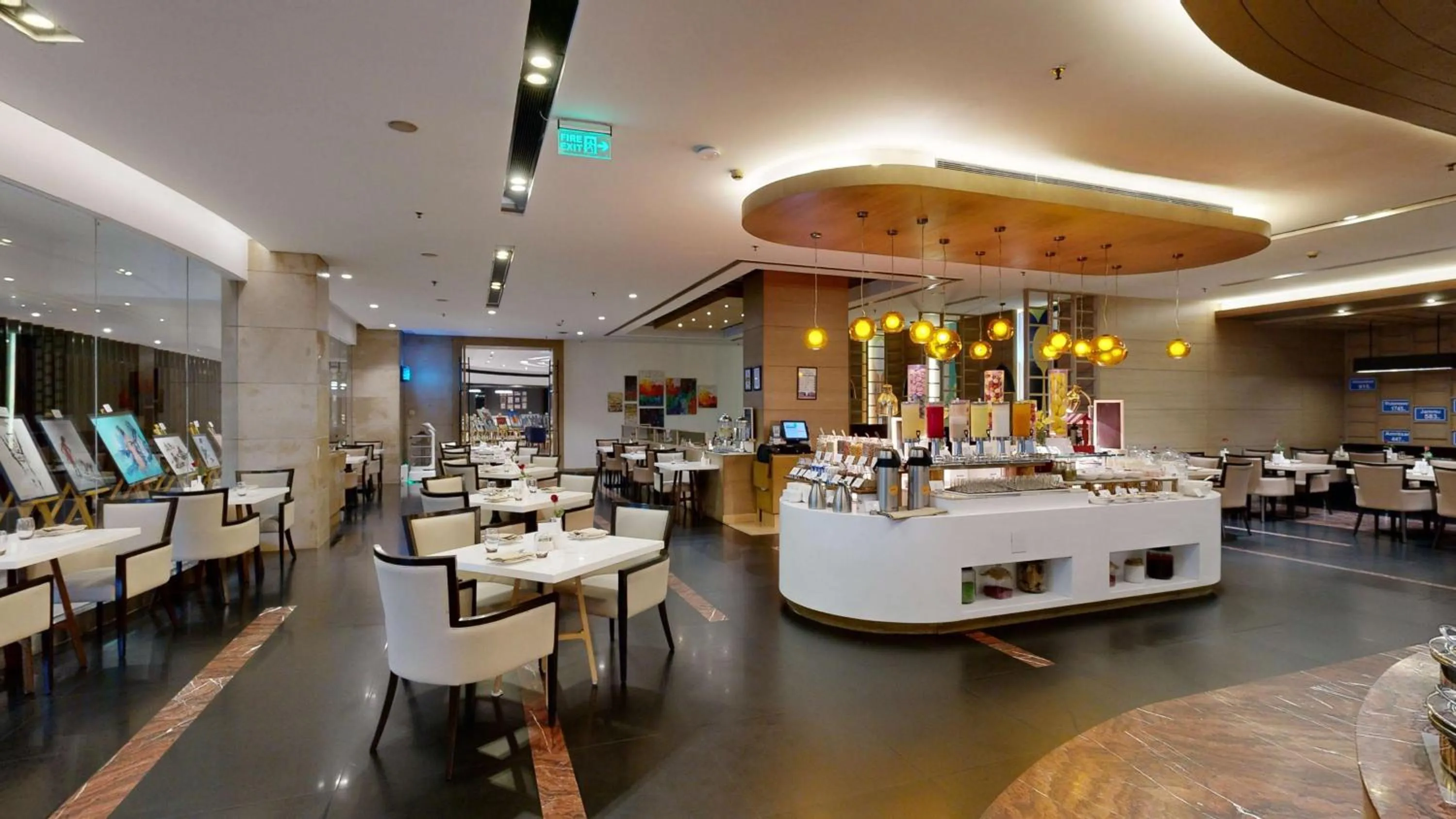 Breakfast in Radisson Gurugram Udyog Vihar