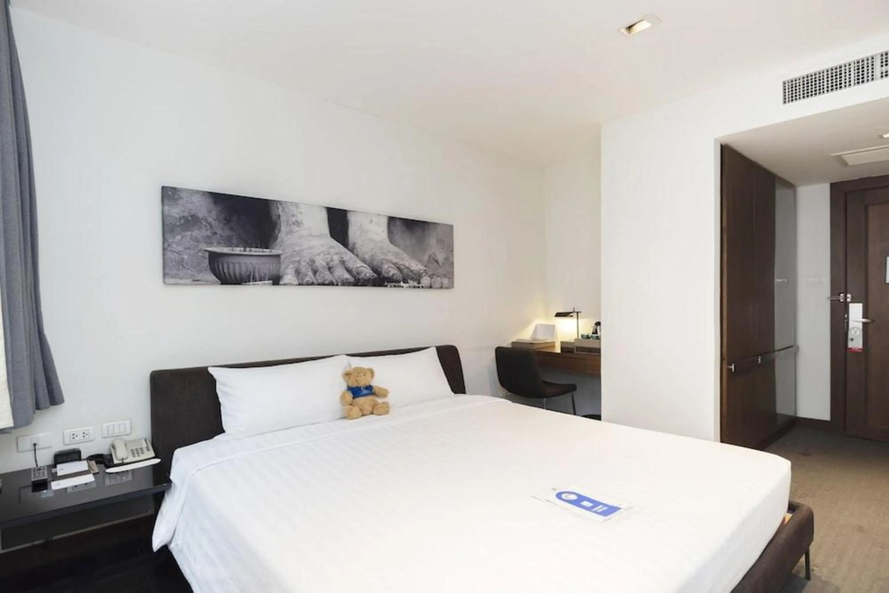 Bedroom, Bed in S33 Compact Sukhumvit Hotel