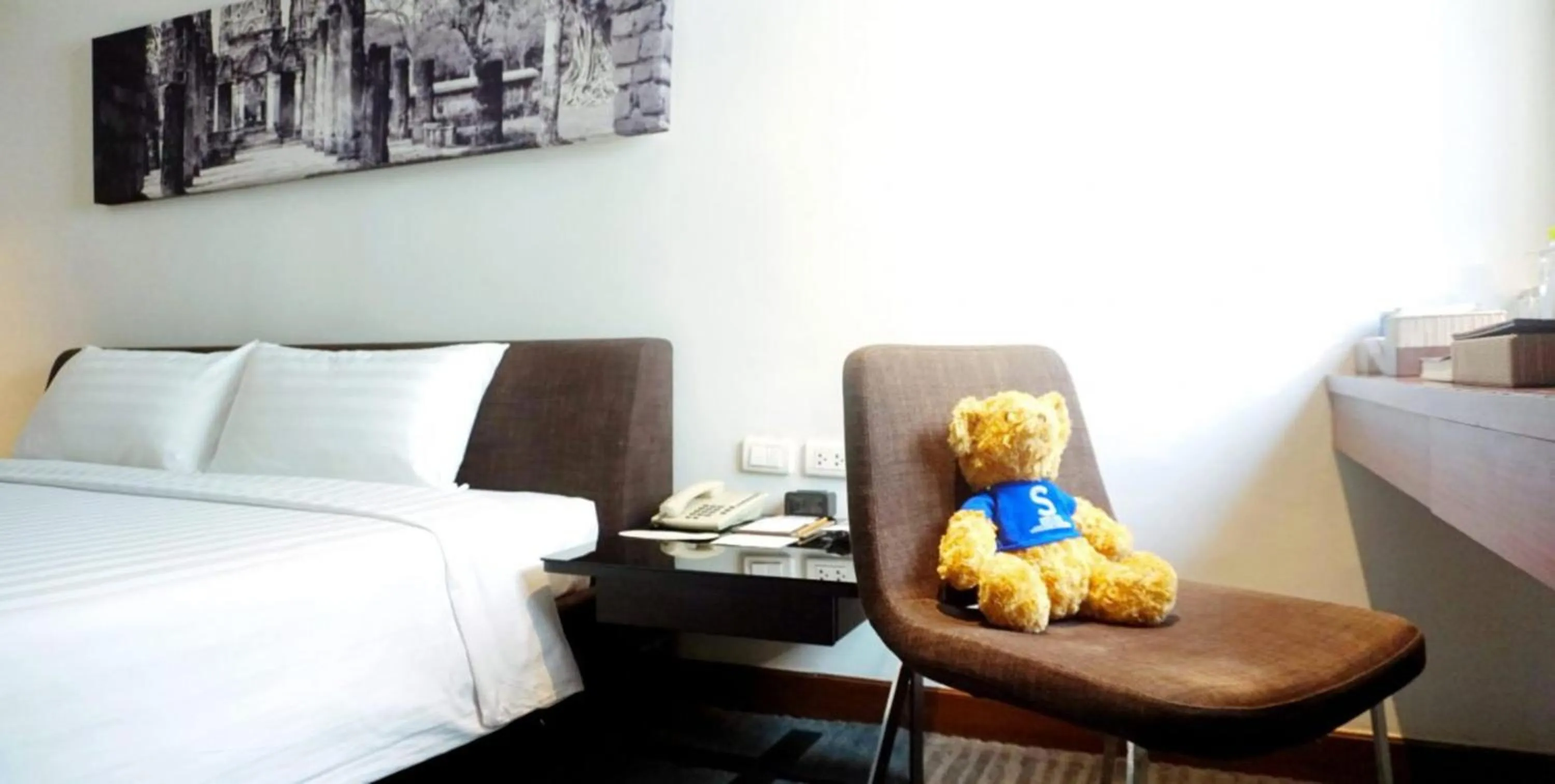 Bedroom, Bed in S33 Compact Sukhumvit Hotel