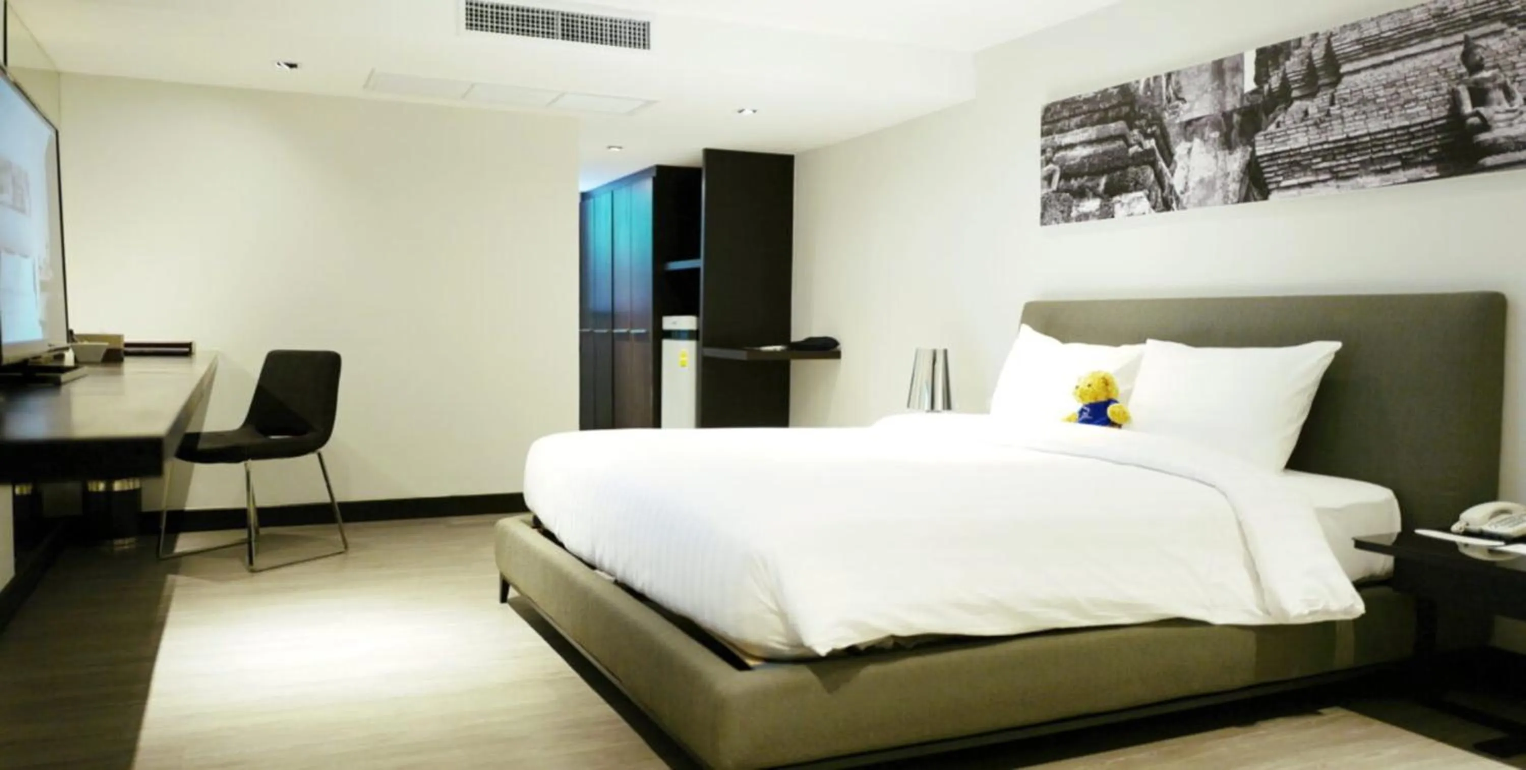 Bedroom, Bed in S33 Compact Sukhumvit Hotel