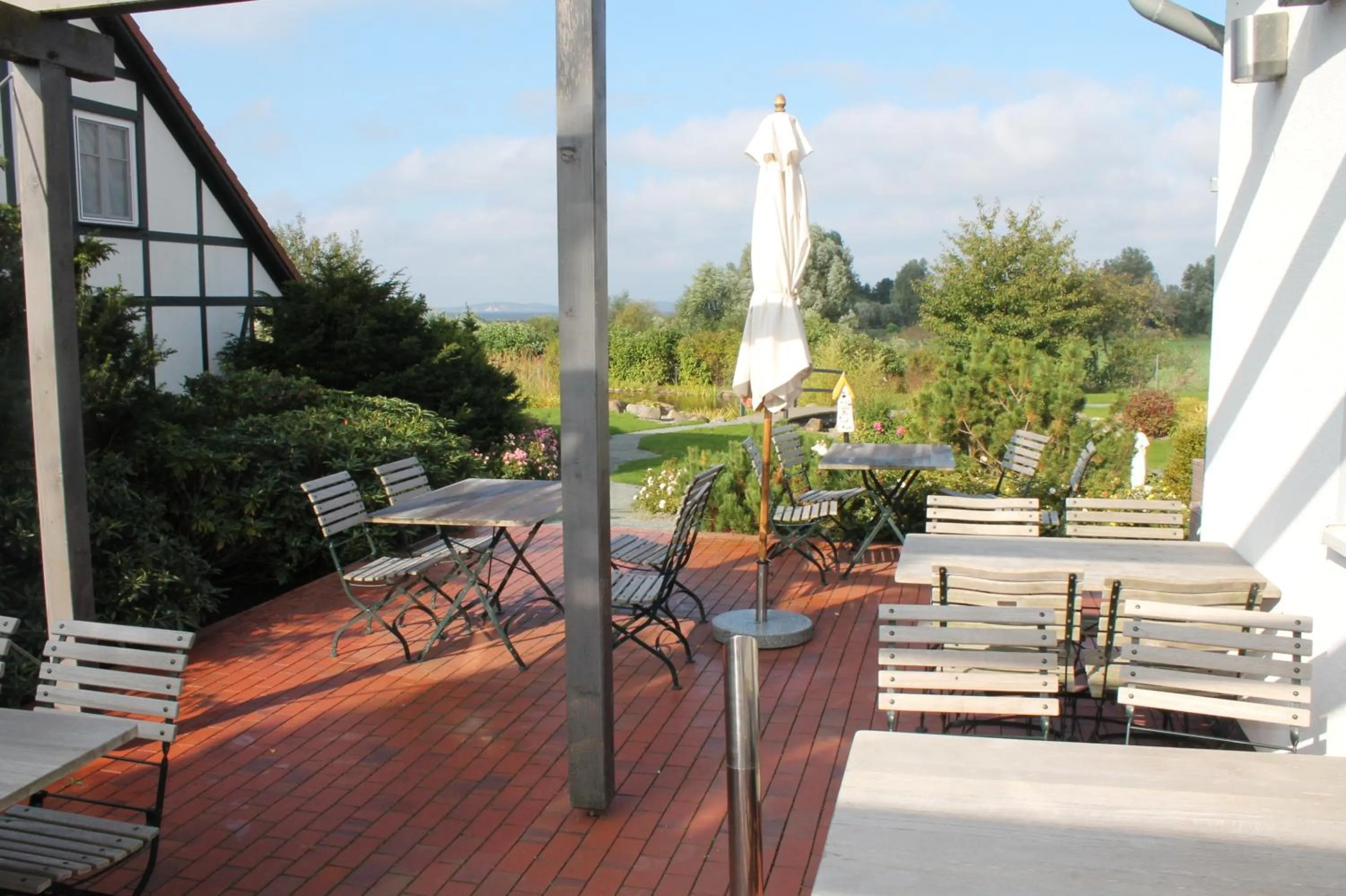 Patio in H.W.S. Hotel Der Wilde Schwan