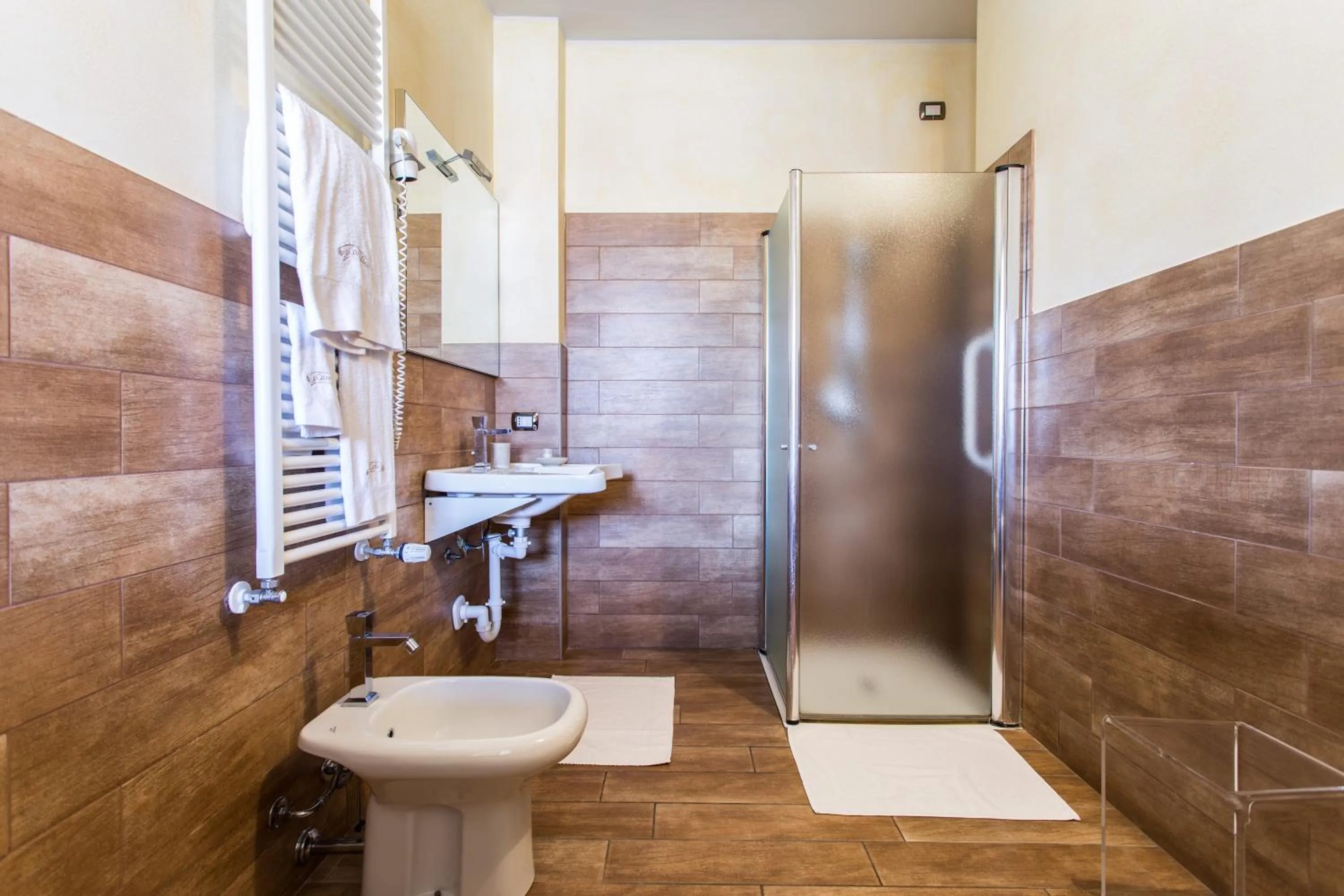 Bathroom in Agriturismo La Camilla