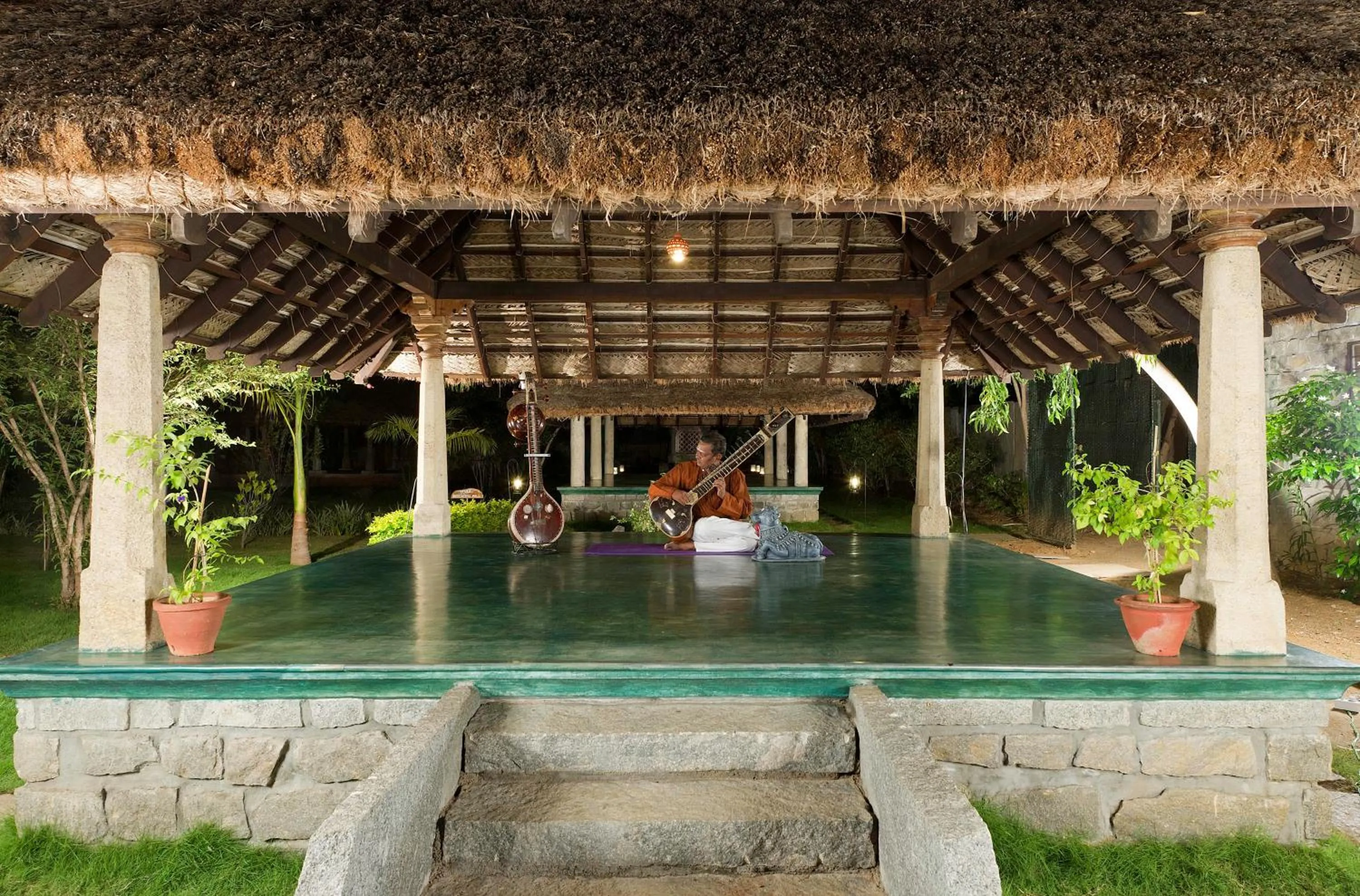 Evening entertainment in Halez Sparsa Thiruvannamalai