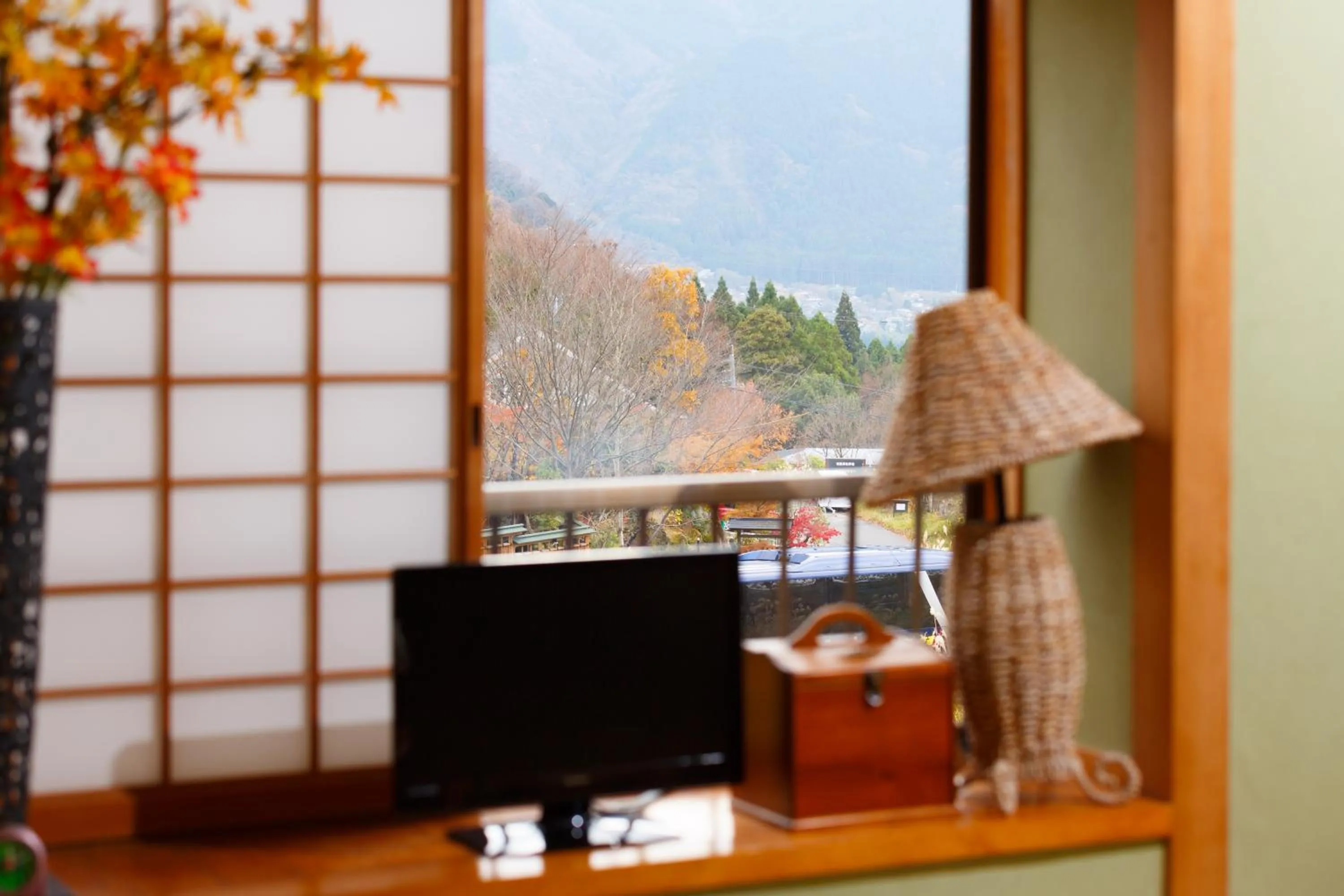 Photo of the whole room in Yufuin Inakamura Inakaso