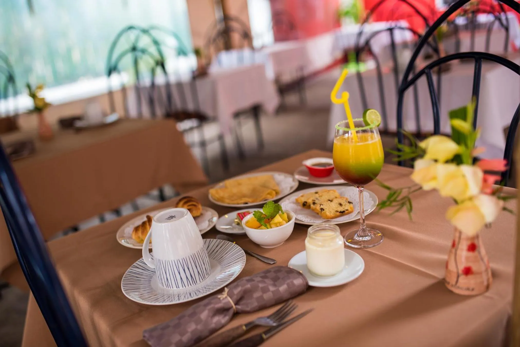 Breakfast in Les 3 Métis