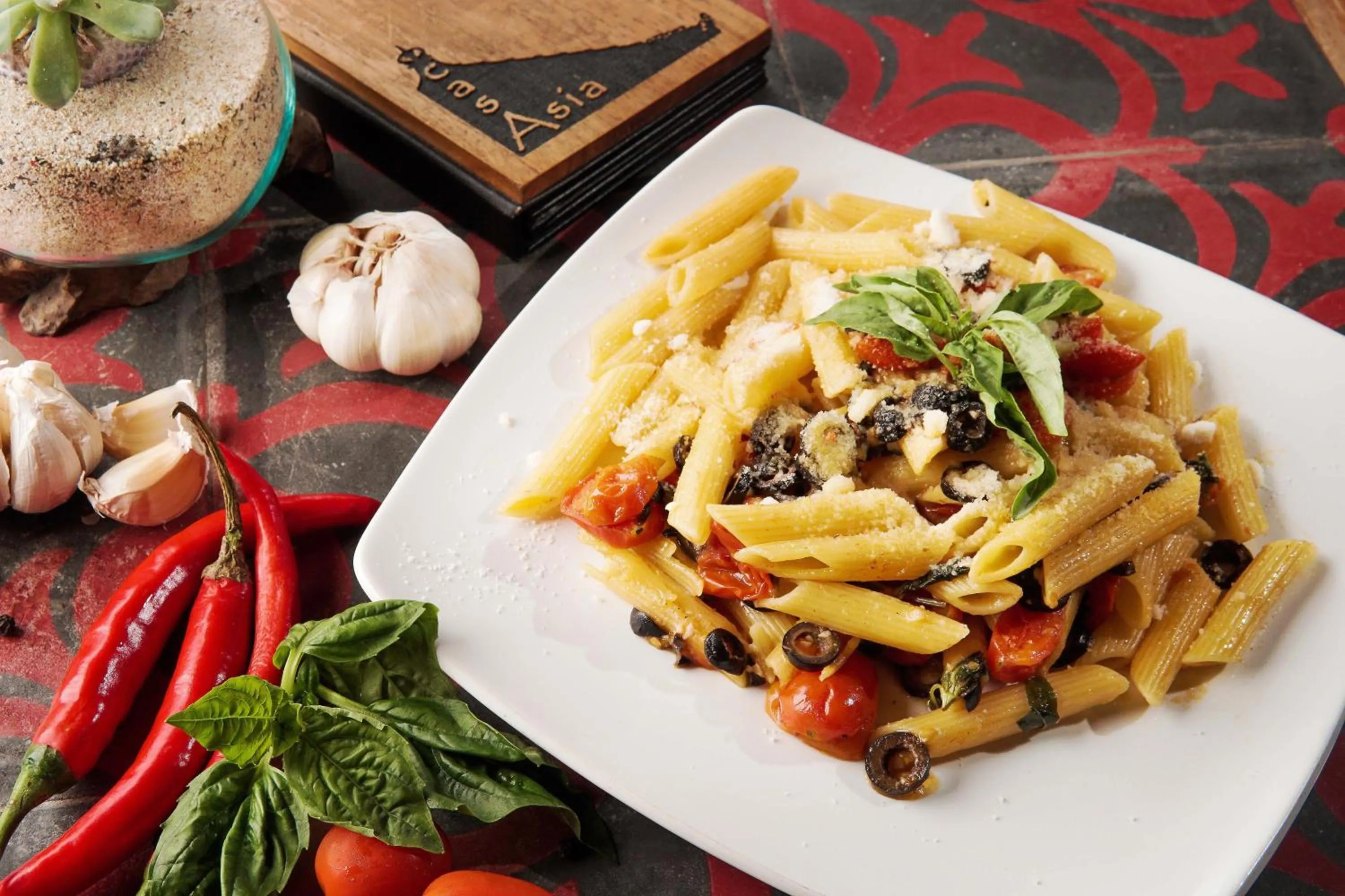 Food and drinks in Casa Asia