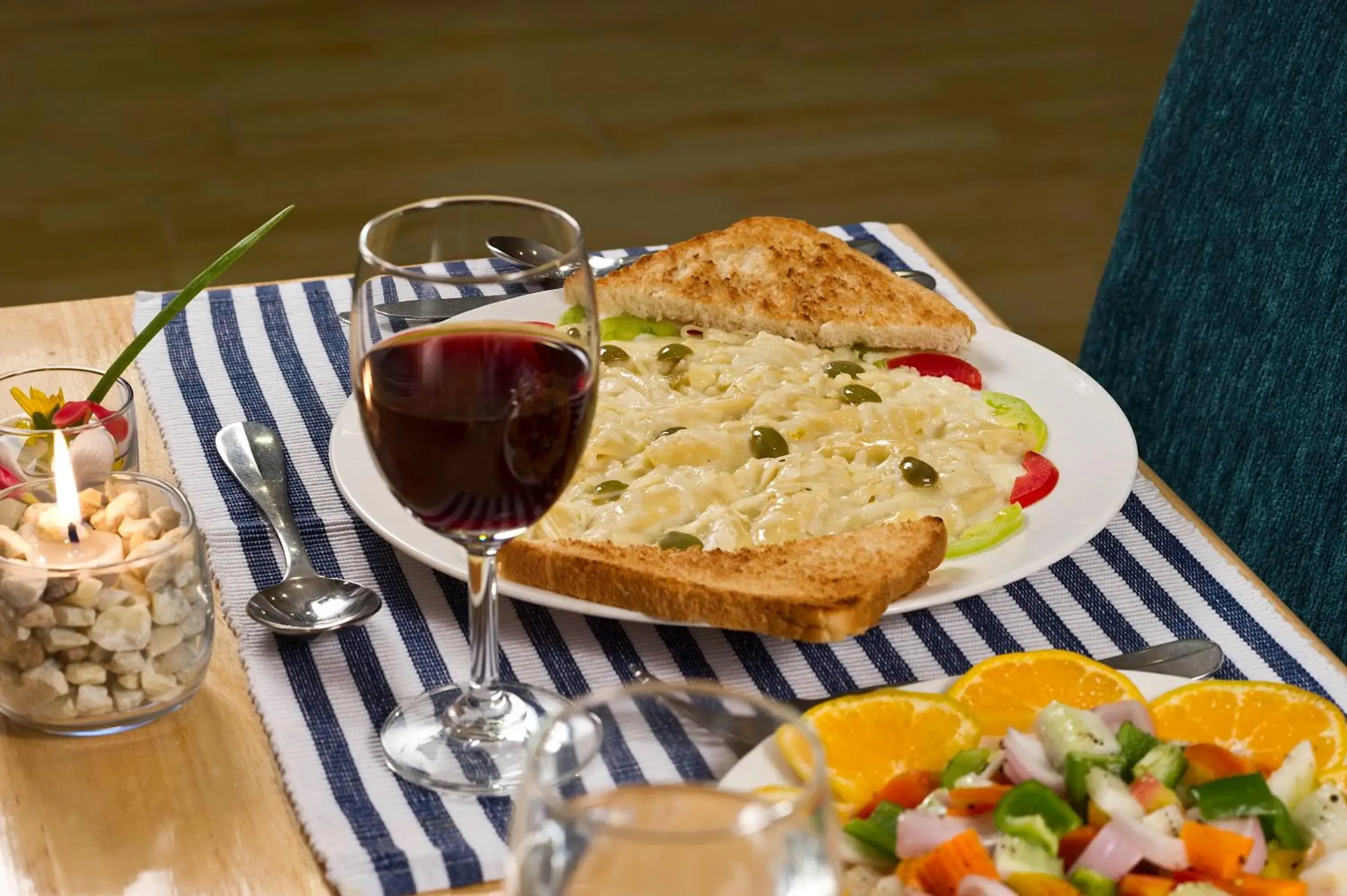 Food close-up in Annai Celestial Resorts Food close-up in Annai Celestial Resorts