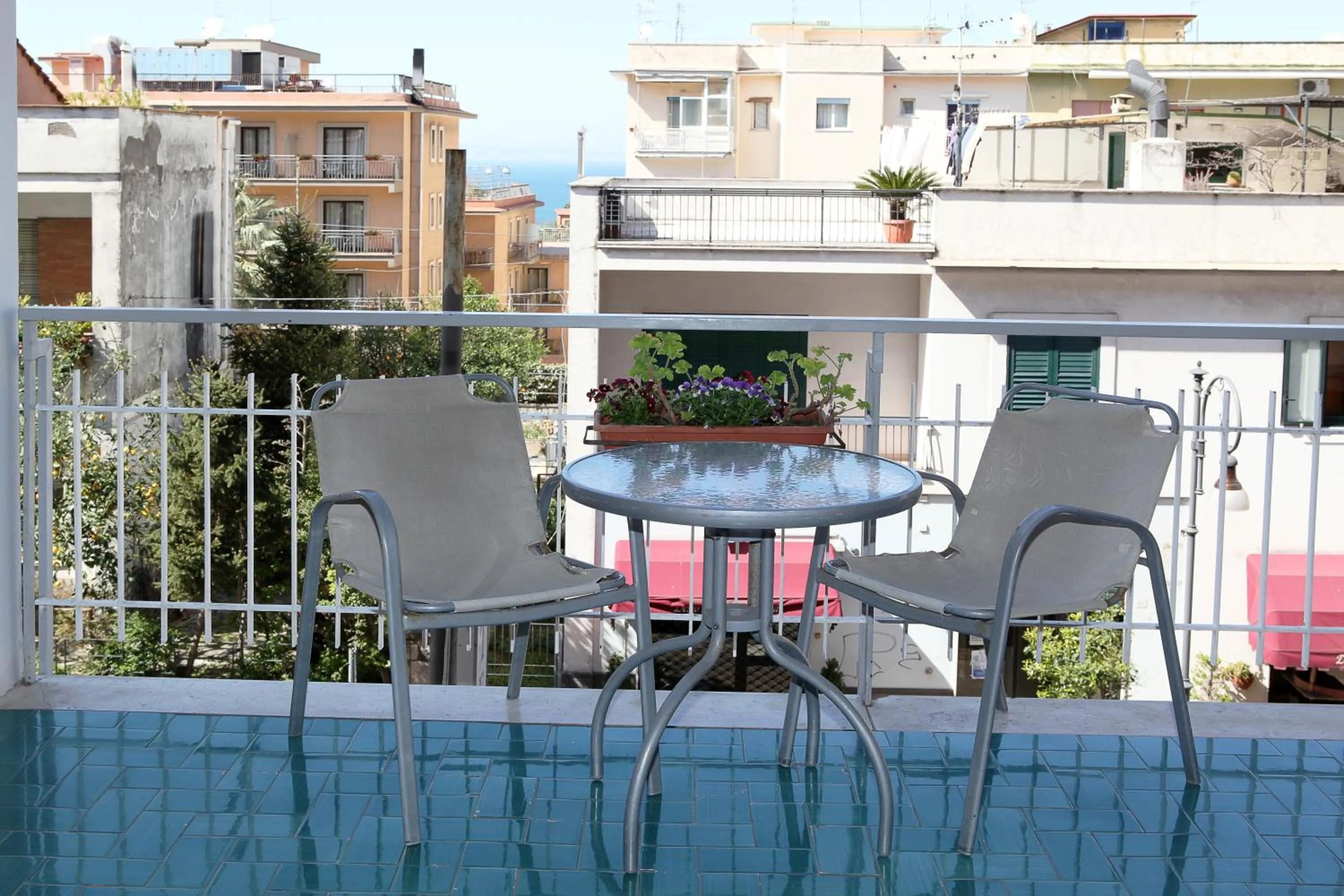 Balcony/Terrace in Hotel Linda