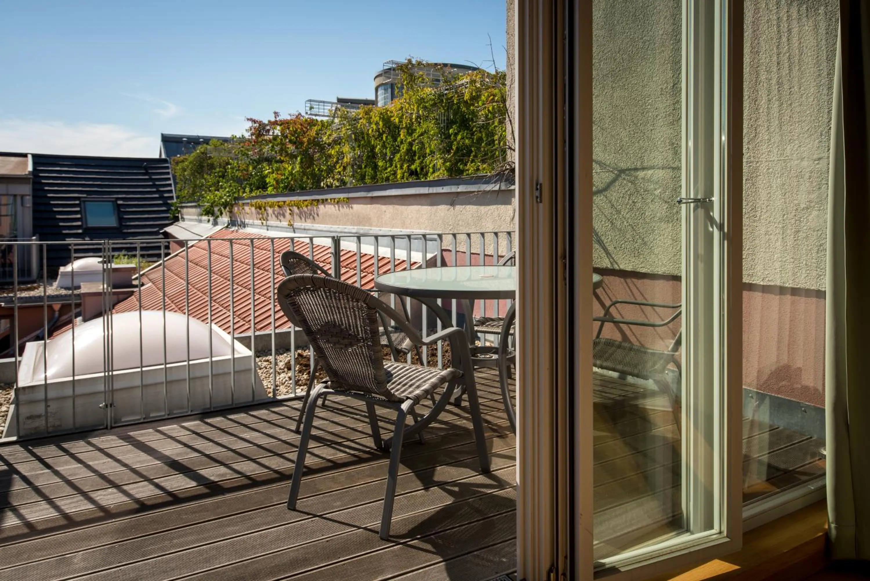 Balcony/Terrace in Hotel am Goethehaus