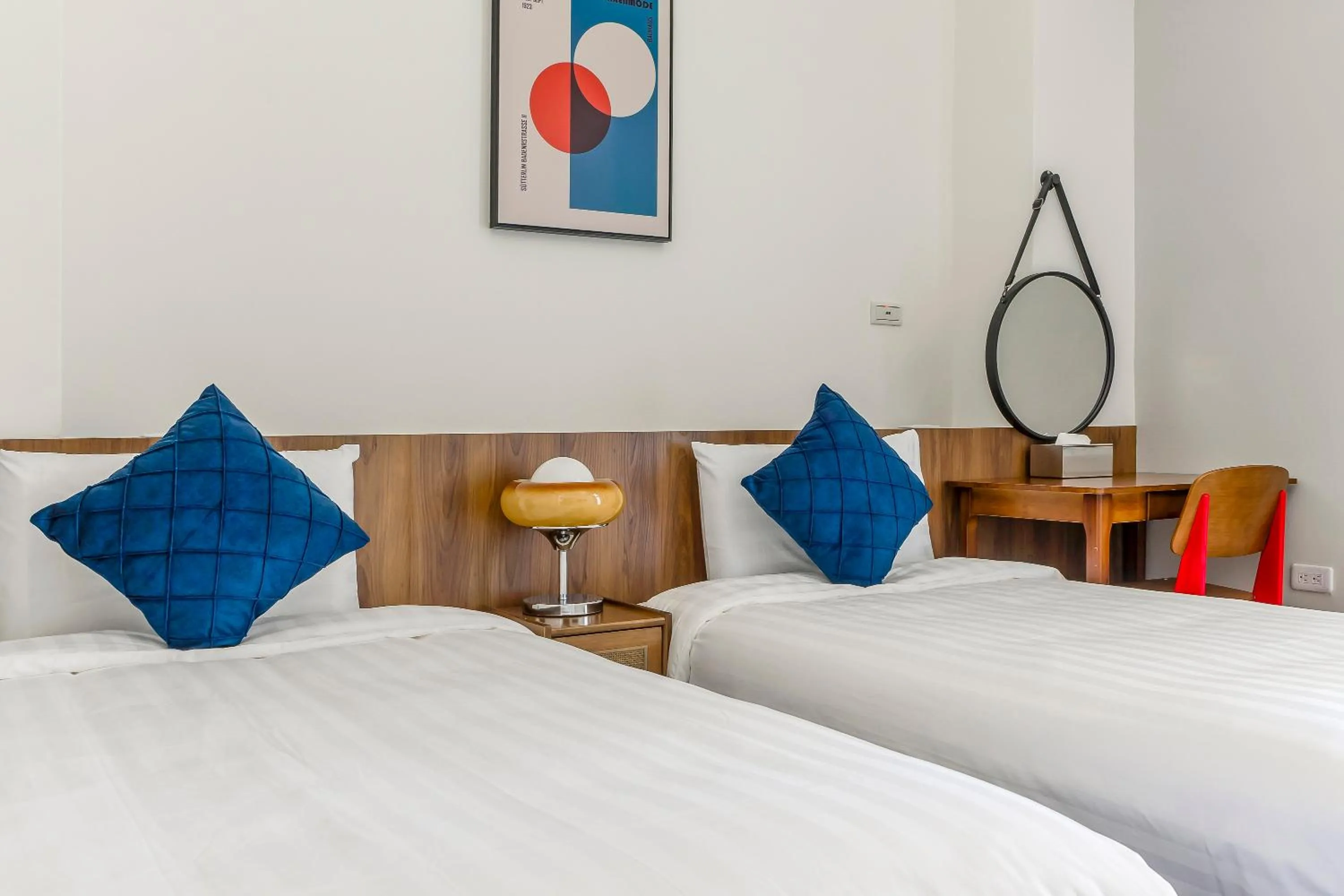 Bed in Oriental Blue Inn