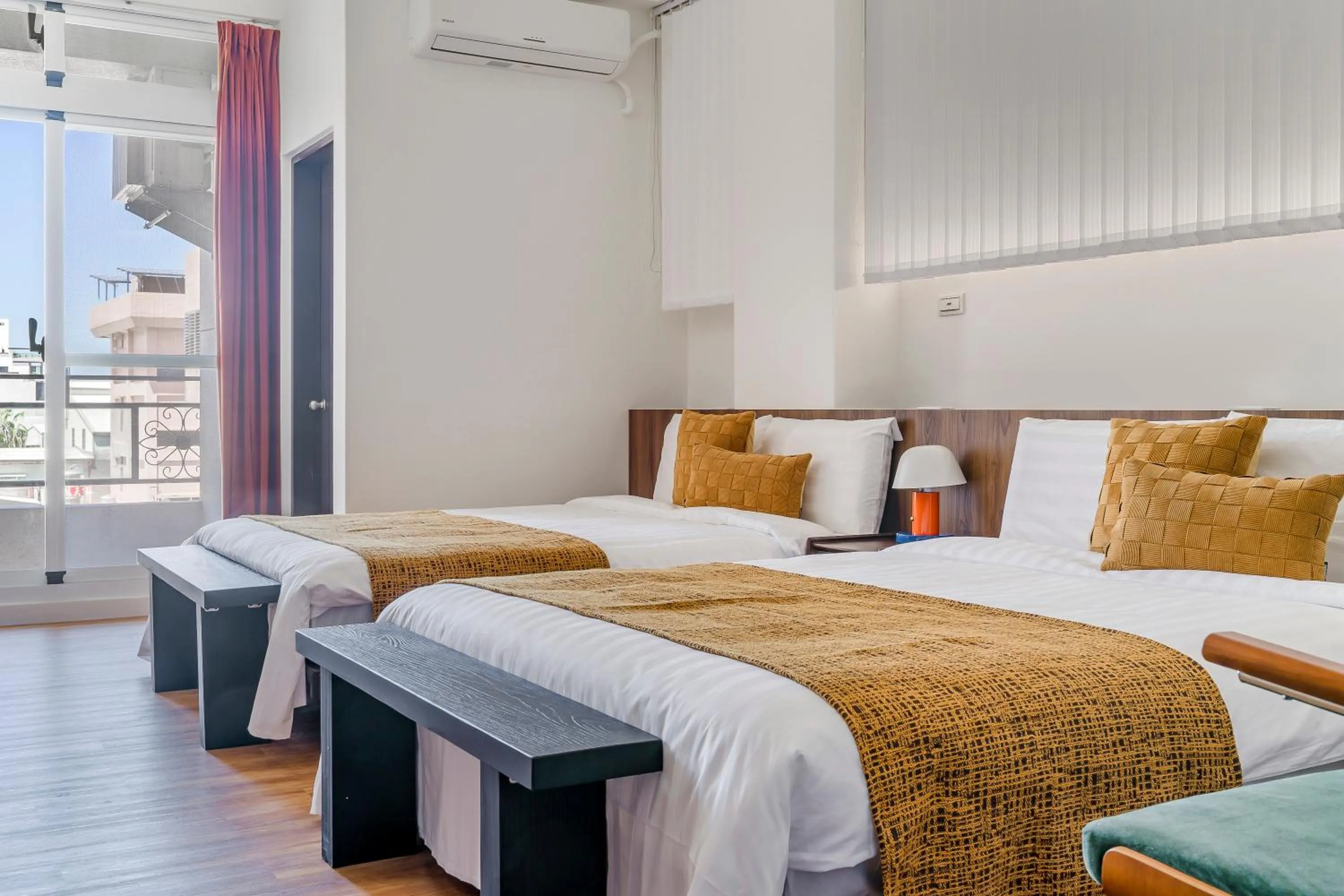 Bed in Oriental Blue Inn