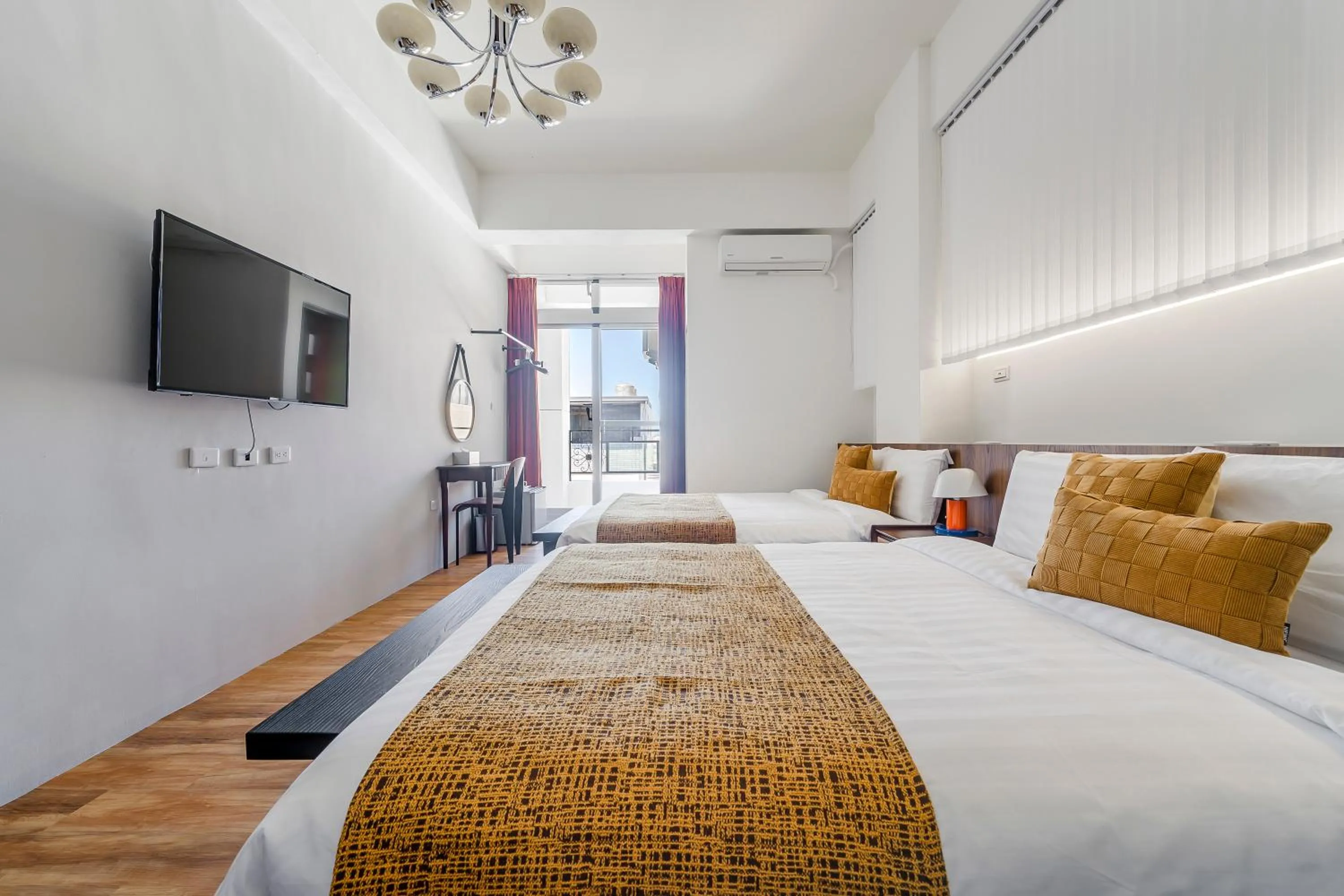 Bed in Oriental Blue Inn