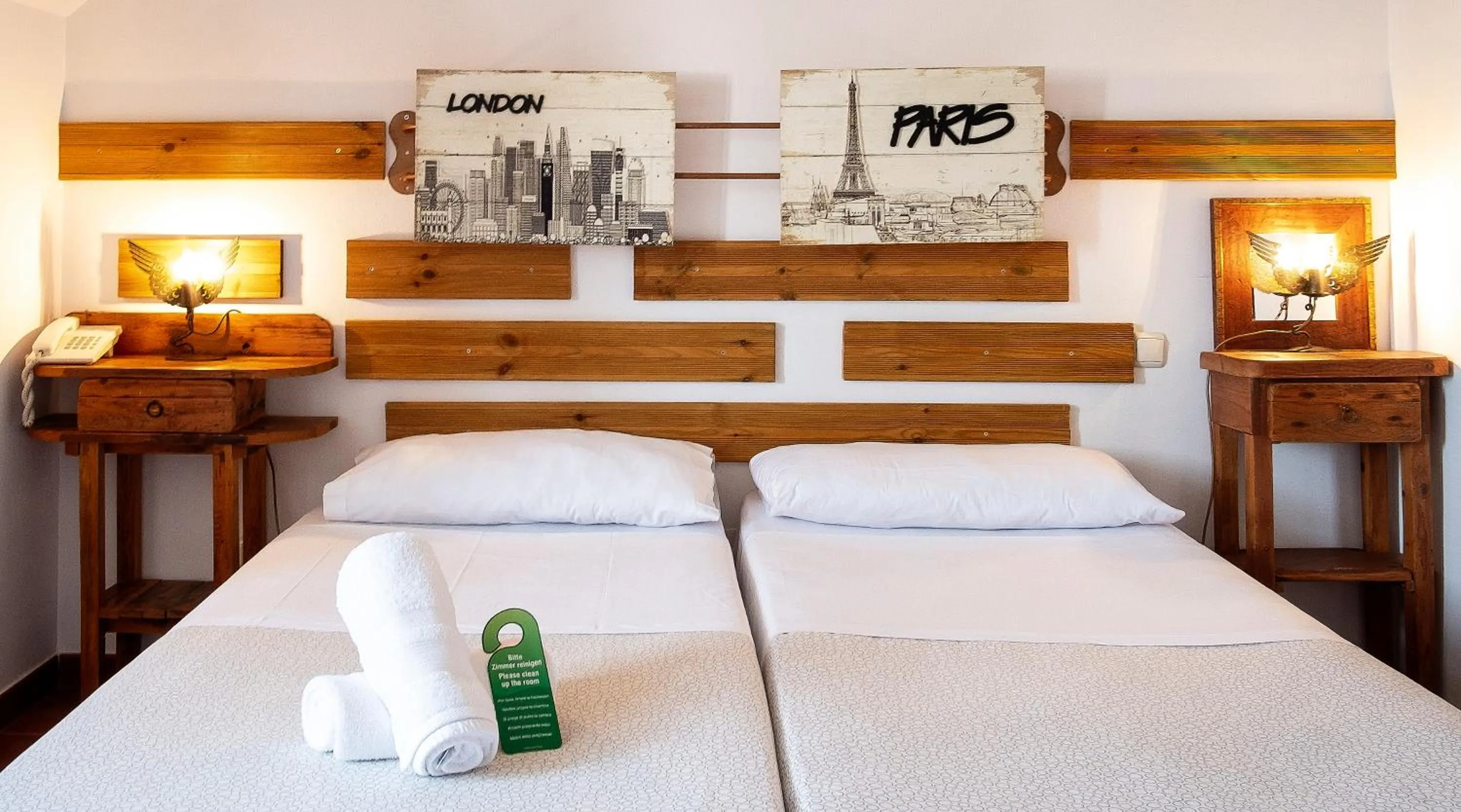 Bed in Hotel Doña Matilde