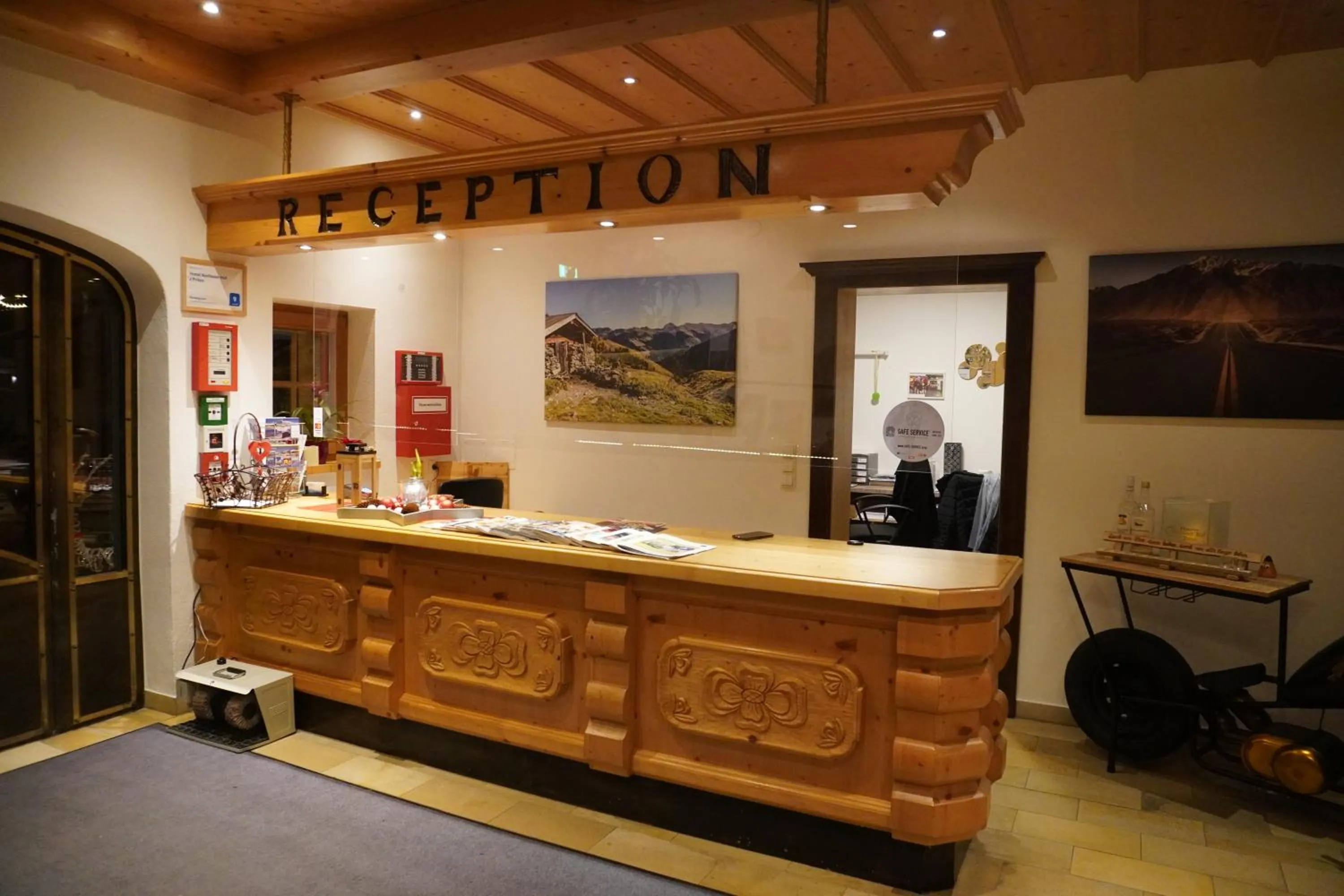 Lobby or reception in Hotel Aschauer Hof z'Fritzn