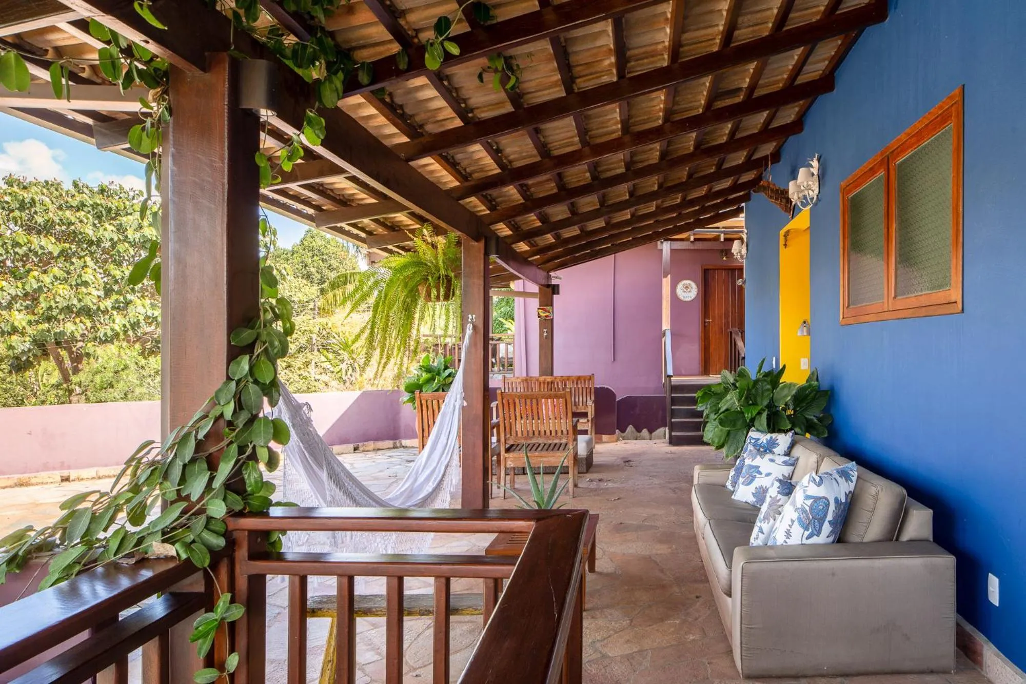 Balcony/Terrace in Pousada Maya