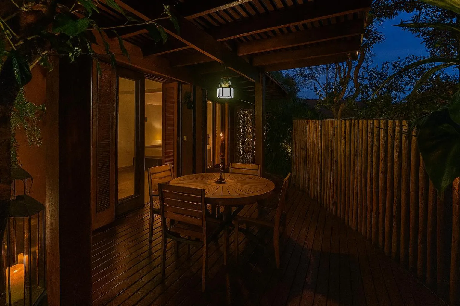 Balcony/Terrace in Pousada Maya