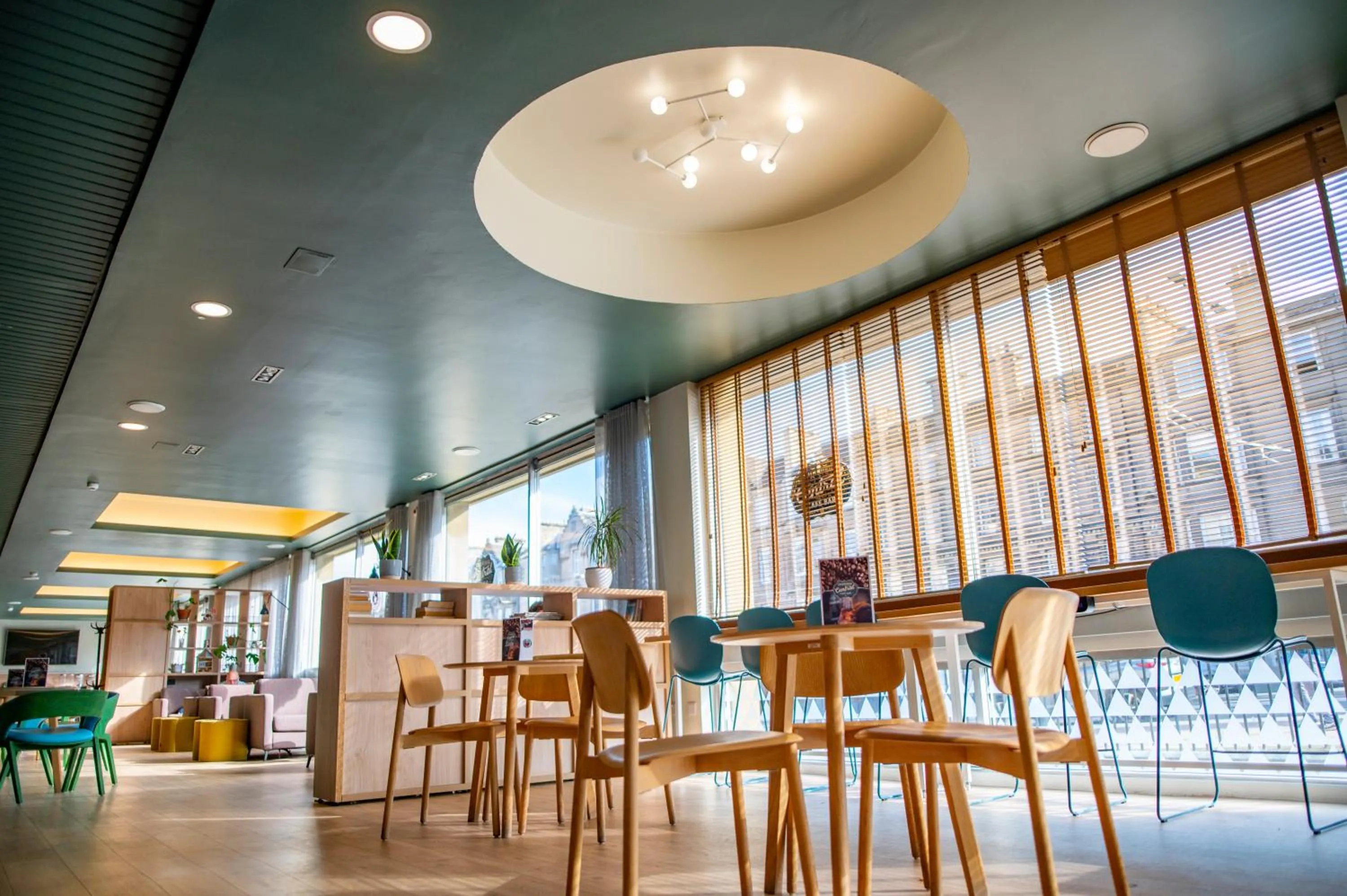 Seating area in Edinburgh Central Accommodation